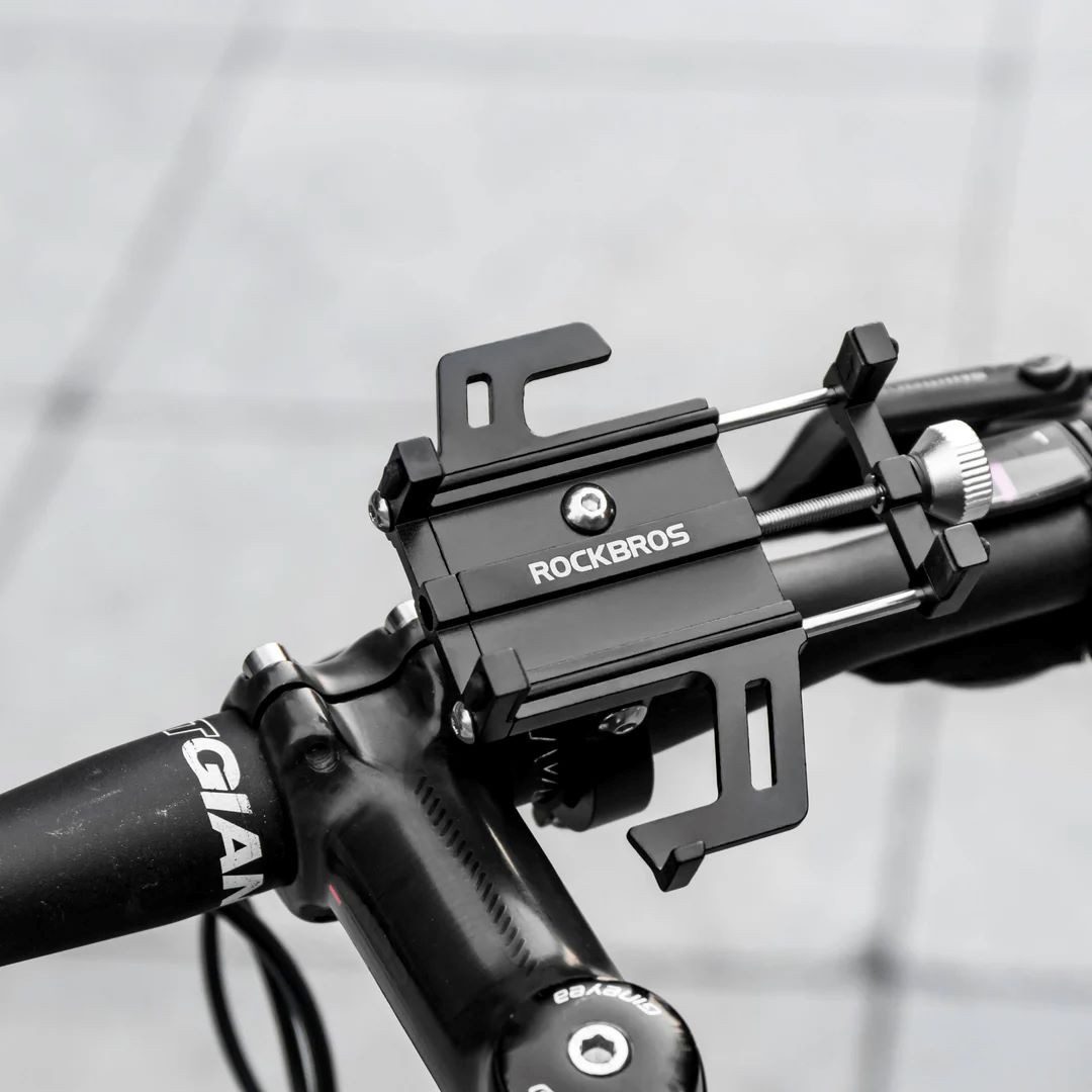 ROCKBROS Fahrrad-Gepäckträger Rockbros Fahrrad Handyhalterung Universal 360° Drehbar