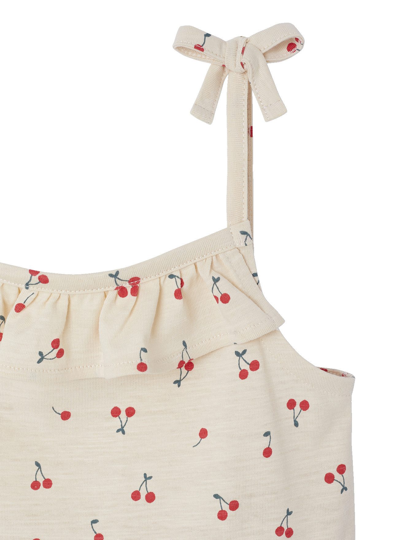 vertbaudet Minikleid Mädchen Trägerkleider BASIC 2er-Pack