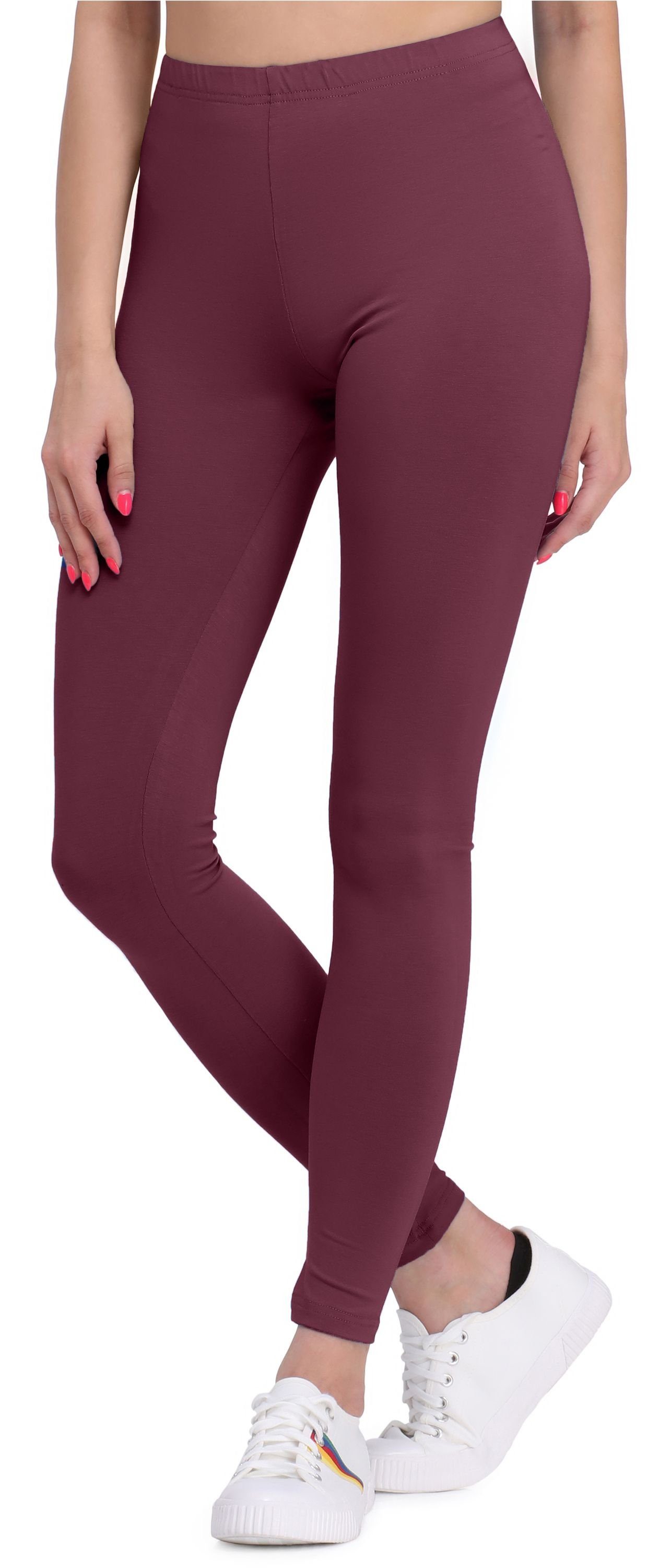 Bellivalini Leggings Damen Viskose Hose BLV50-147 (1-tlg) atmungsaktiv günstig online kaufen