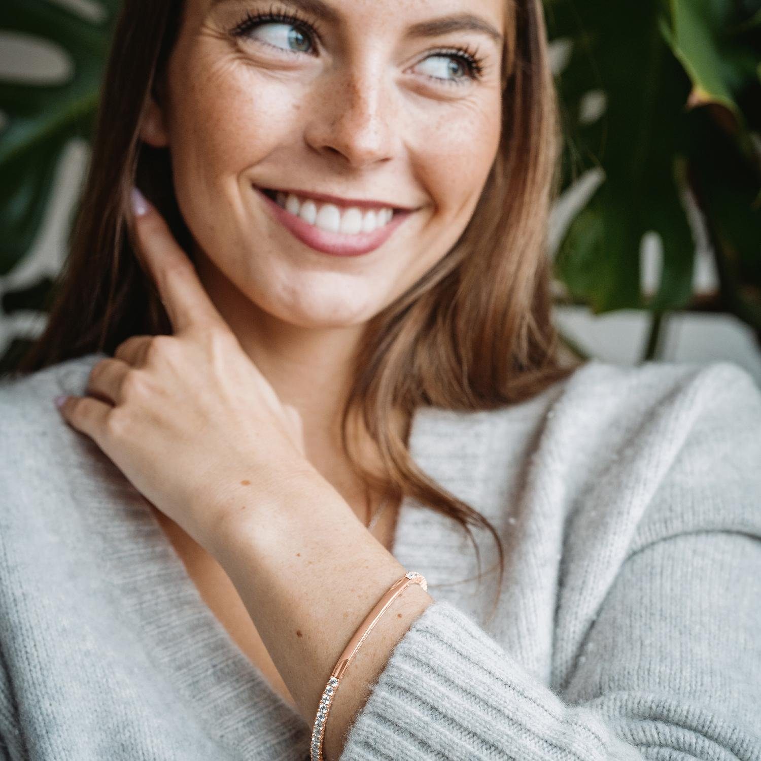 Amoonic Armband Damen Tennisarmband Serena aus günstig online kaufen