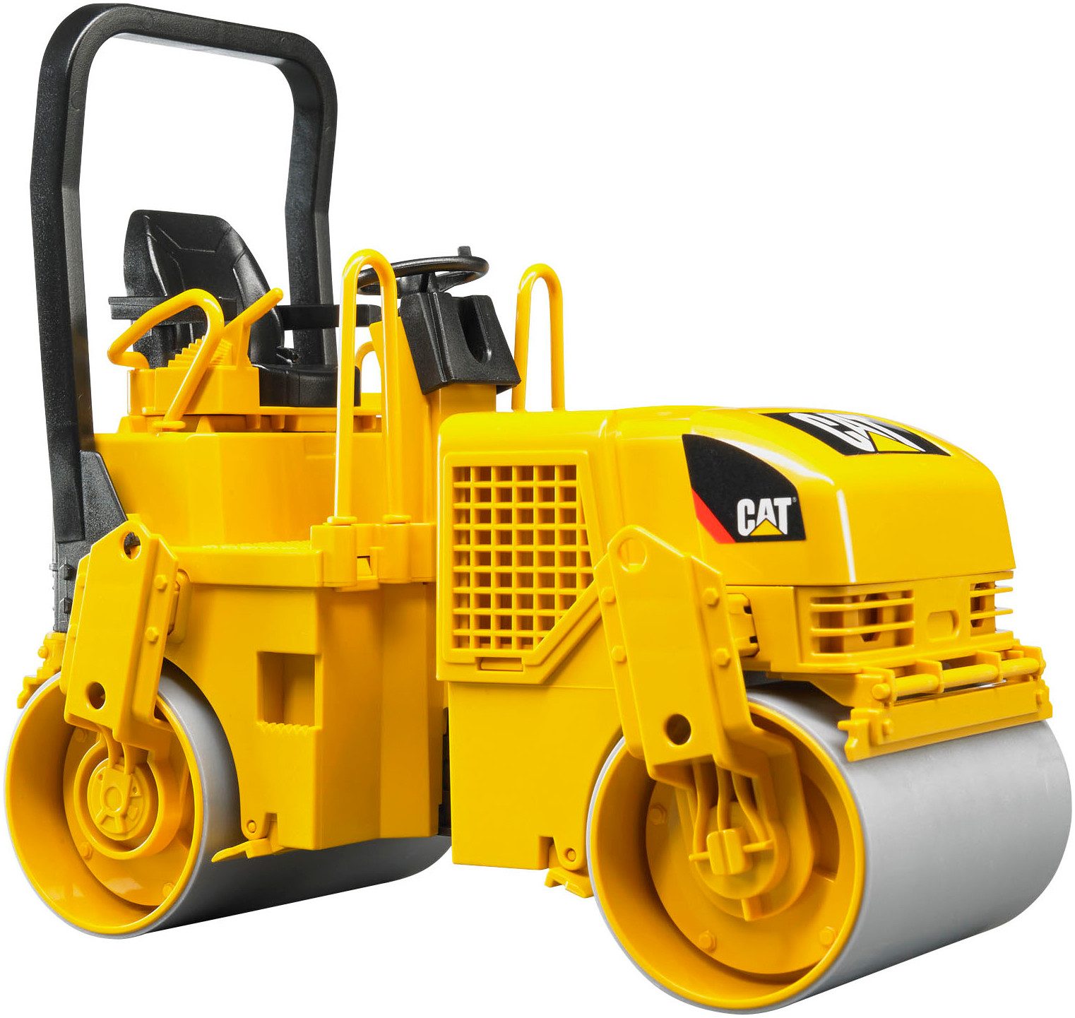 Bruder® Spielzeug-Walze Cat Tandem Vibrationswalze 18 cm (02433), Made in E günstig online kaufen