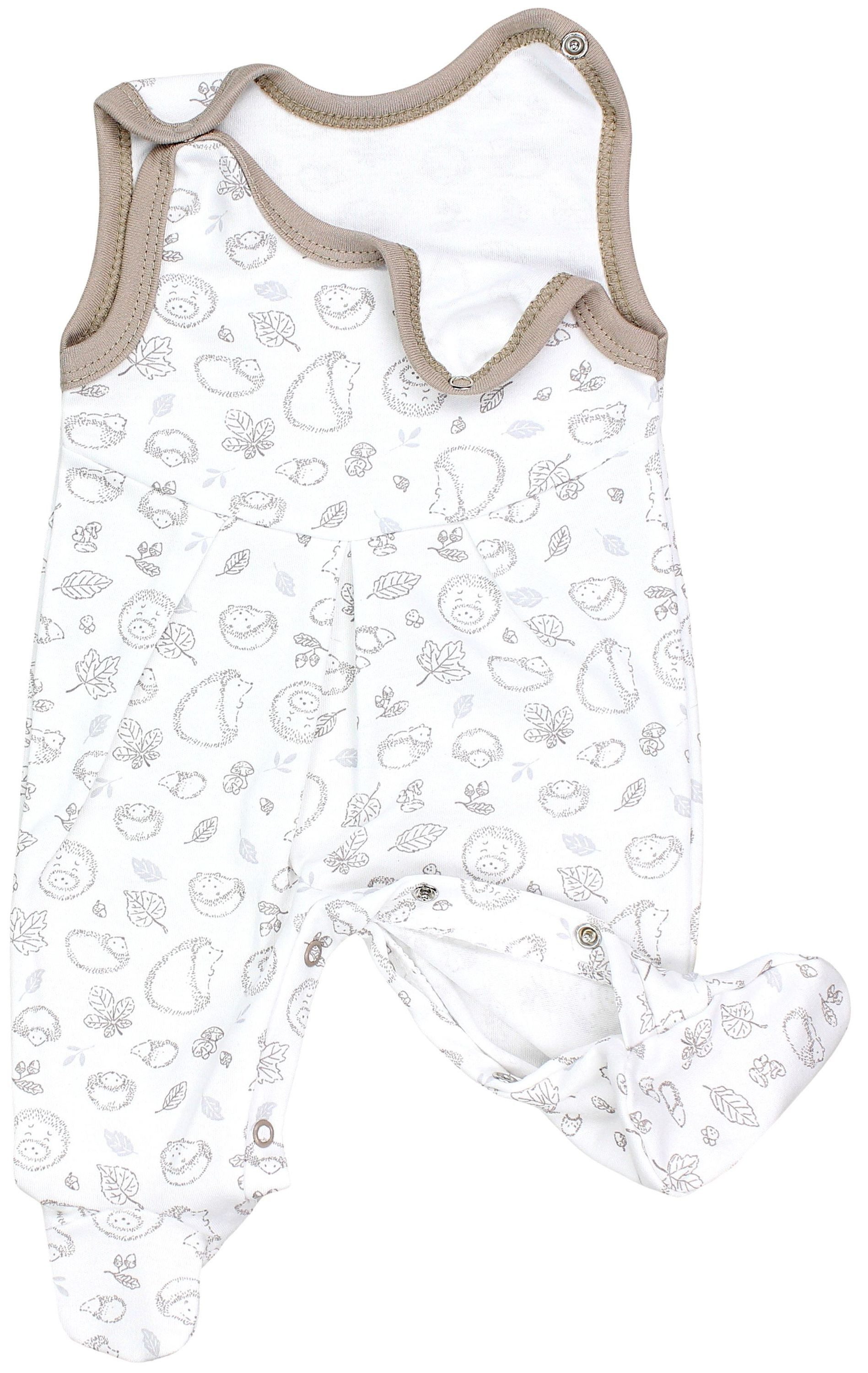 TupTam Strampler TupTam Baby Mädchen Strampler mit Fuß 3er Pack