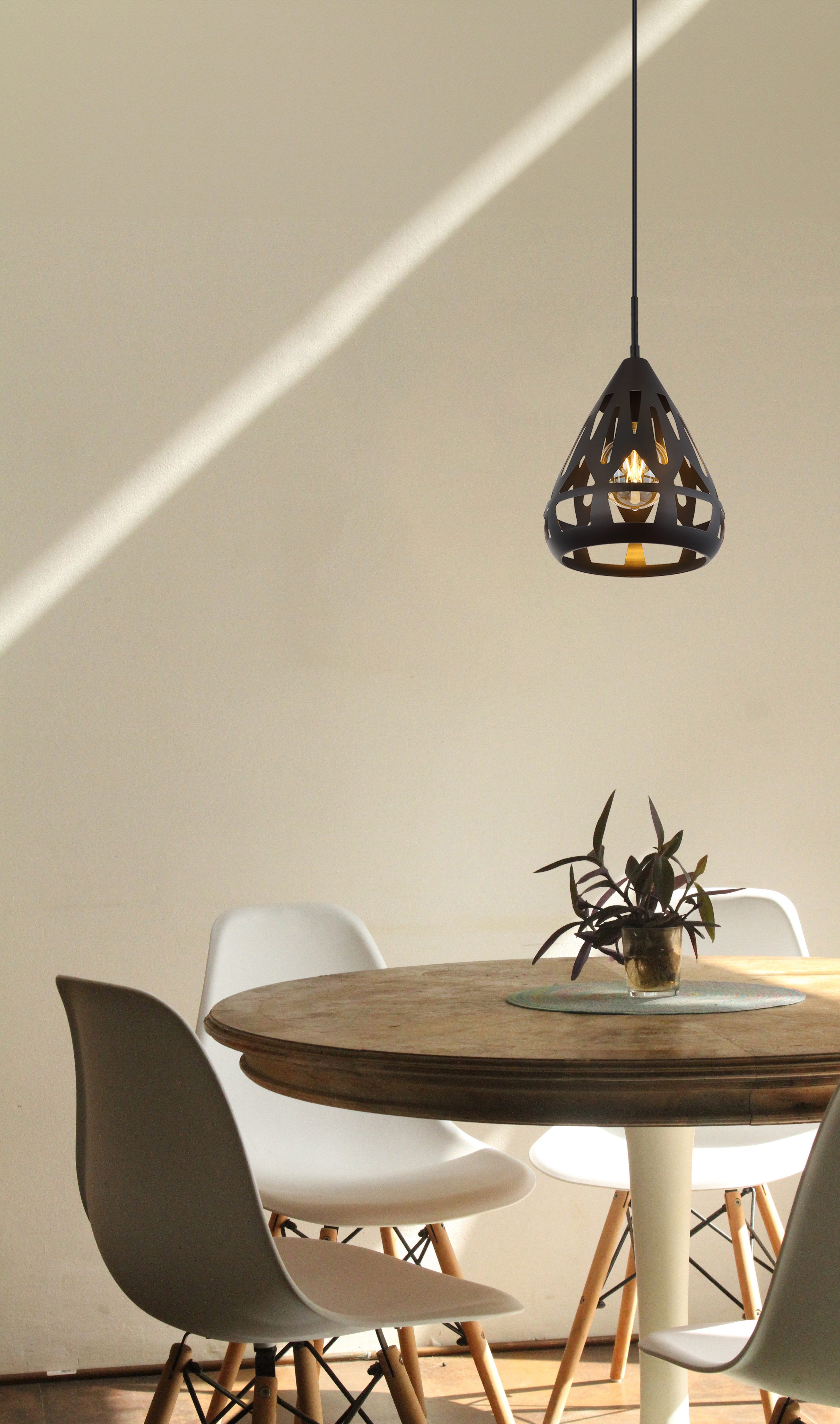 GLOBO LIGHTING Hängeleuchte HASSAN, ohne Leuchtmittel, Hängelampe/Pendelleuchte/Esszimmer/Wohnzimmer/Esstisch