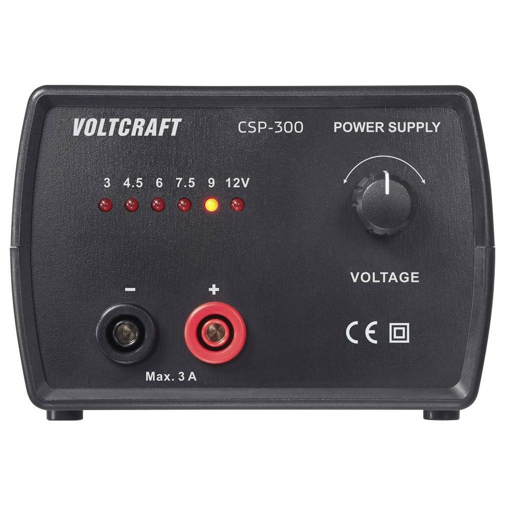 VOLTCRAFT CSP-300 Labornetzgerät, einstellbar Gleichspannung 3 V, 4.5 V, 6 V, Labor-Netzteil