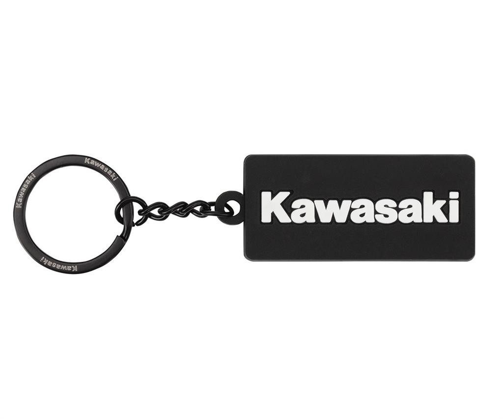 Kawasaki Schlüsselanhänger Kawasaki schwarz grüner Schlüsselanhänger