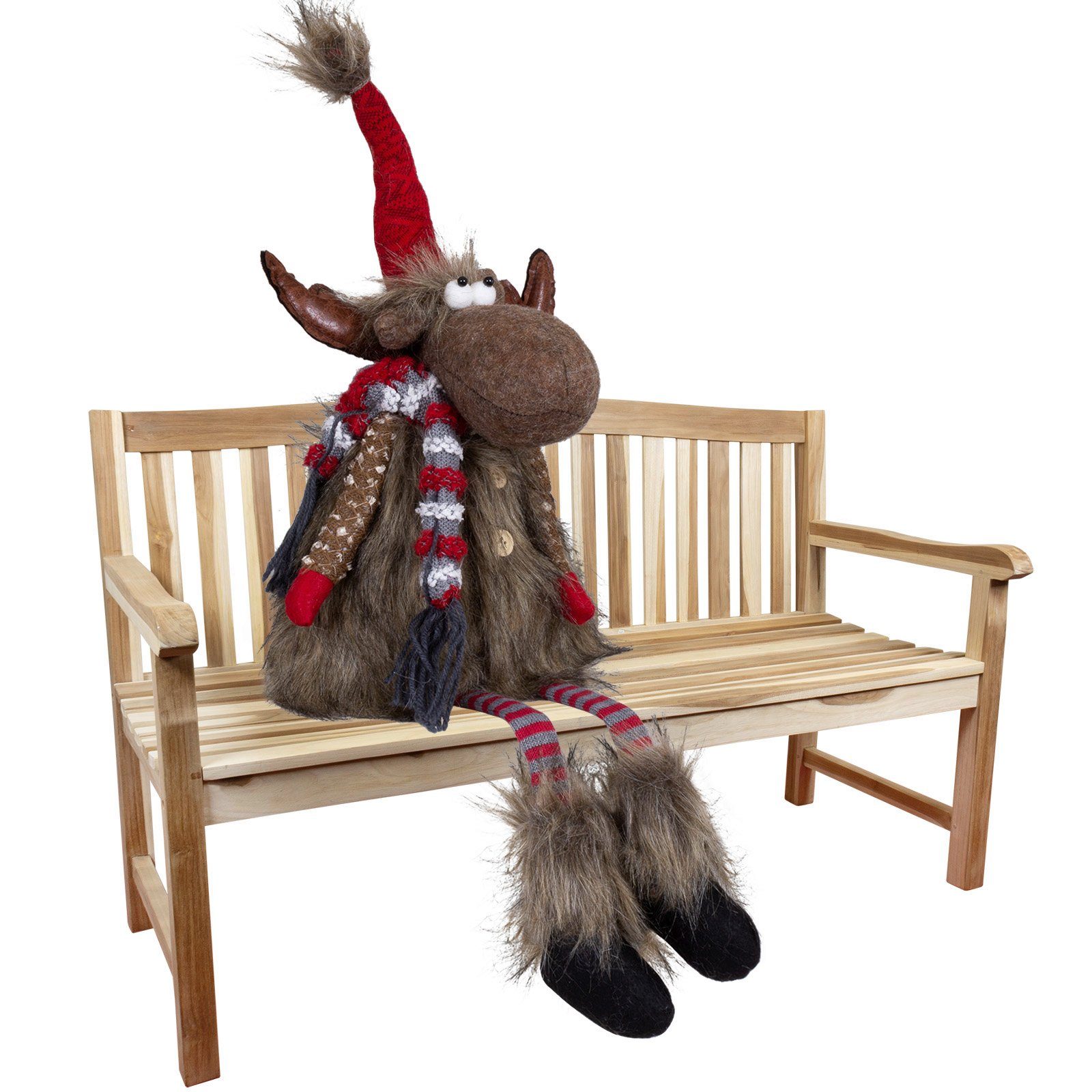 Christmas Paradise Weihnachtsfigur Elch 30cm (70cm) Kantenhocker (Deko Figu günstig online kaufen