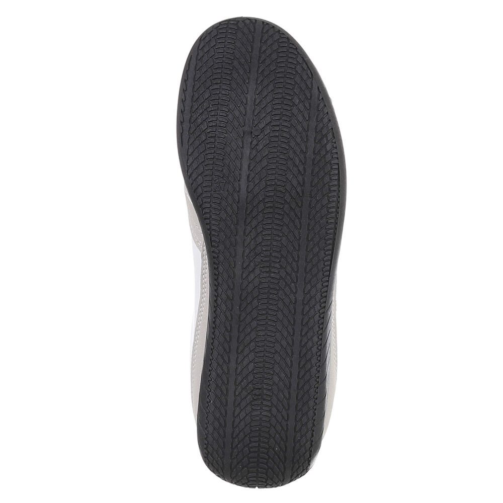 Ital-Design Moderne Damen Sneakers mit Komfort für Alltag und Freizeit Sneaker (90033102) Flach Sneakers Low in Rot