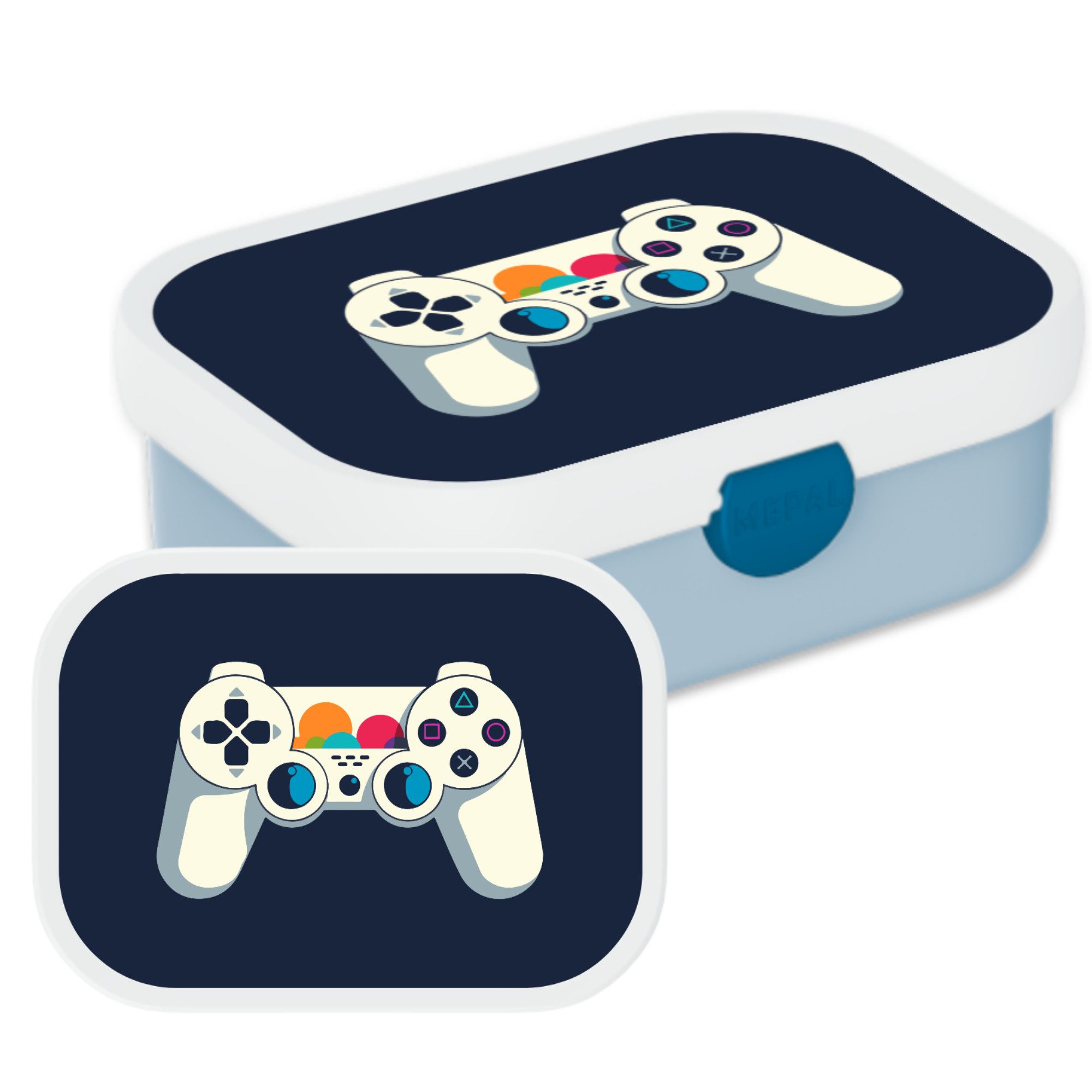 Mepal Lunchbox Mepal Campus 750 ml Lunchbox Gaming - Weißer Controller