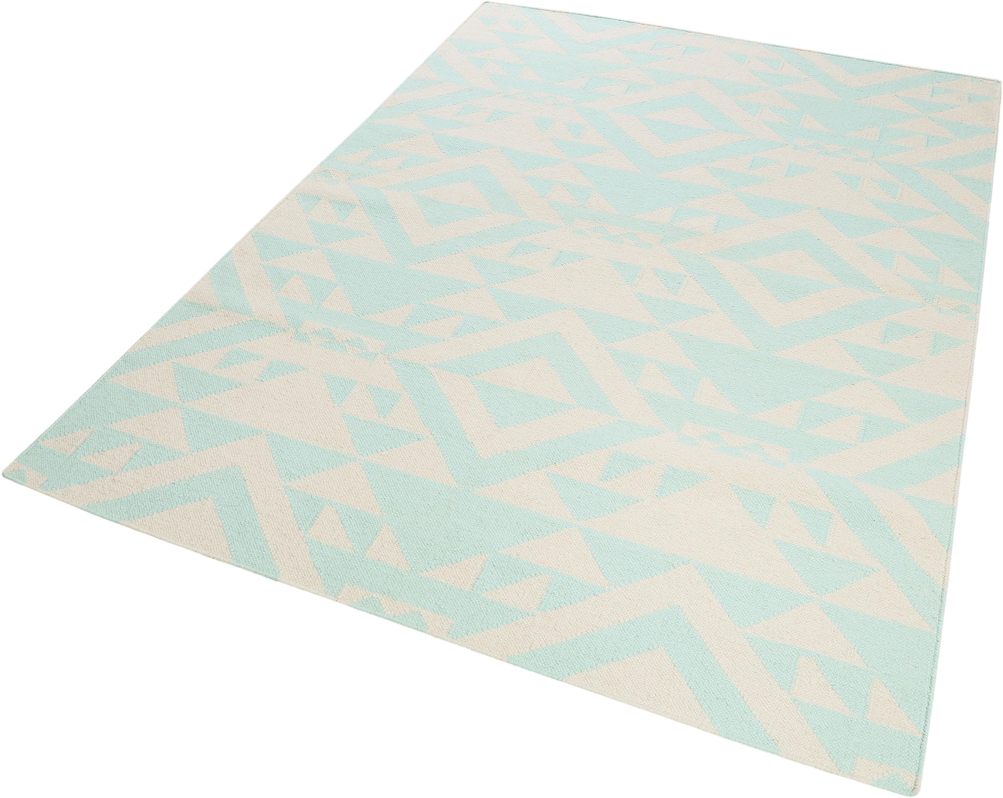 Wollteppich »Mellow«, , rechteckig, Höhe 5 mm Wollteppich »Mellow«, , rechteckig, Höhe 5 mm