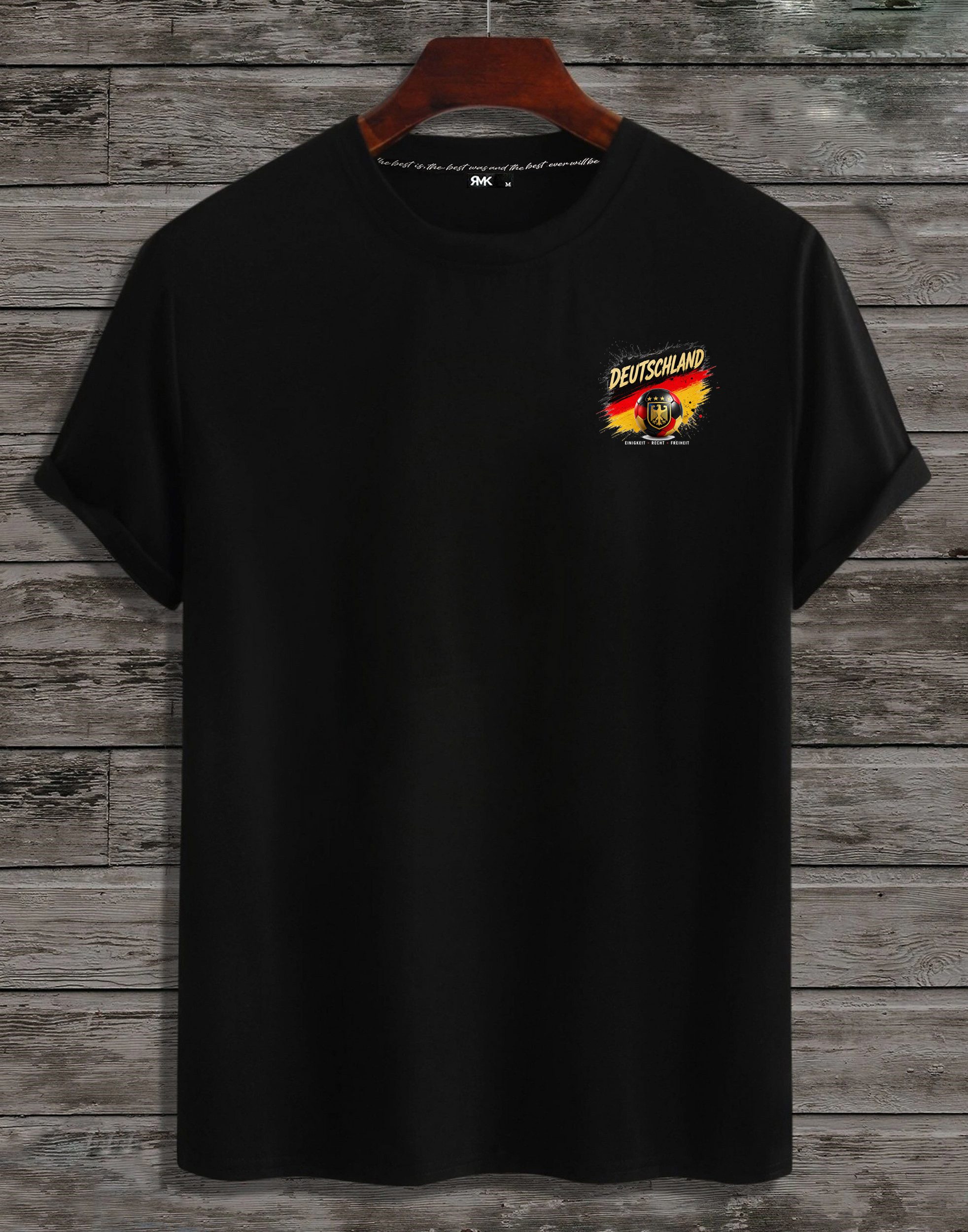 RMK T-Shirt Herren Shirt Fußball WM Deutschland 100% Baumwolle