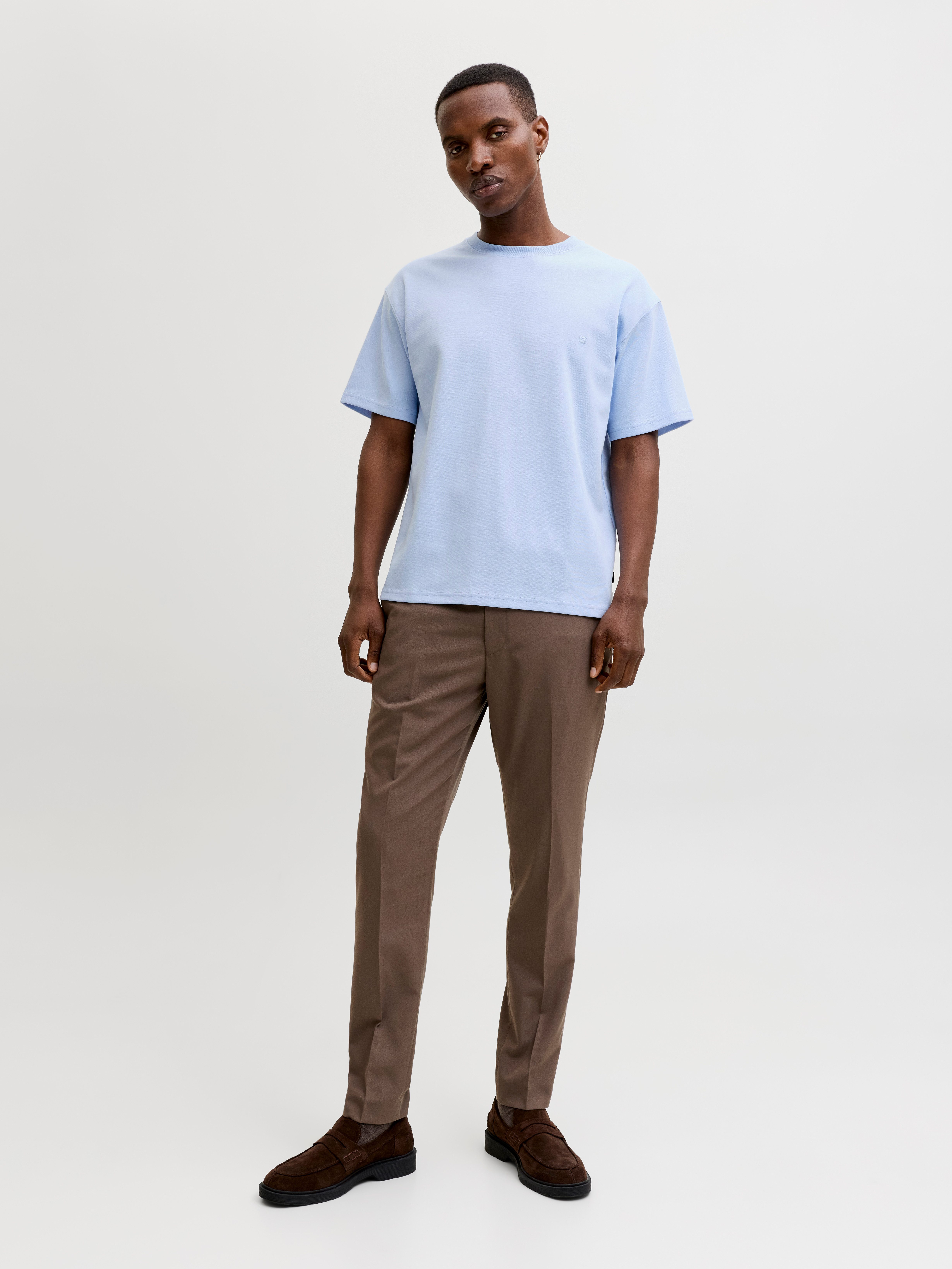 Jack & Jones Kurzarmshirt JPRBLAETHAN SS LOGO TEE SN Materialmix, regular fit – Bild 5 von 5