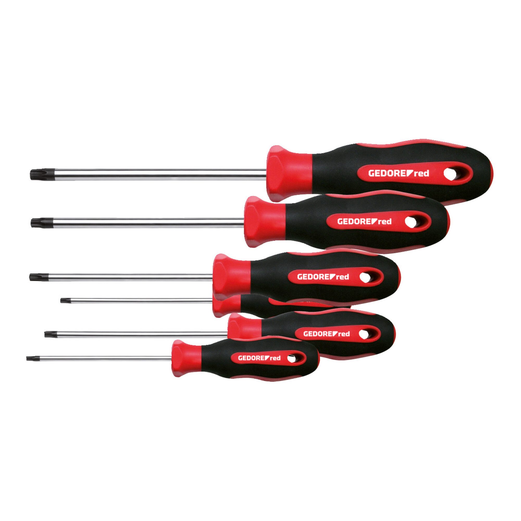 Gedore Red Schraubendreher Gedore red Schraubendreher-Set 6-teilig, Schraubenzieher-Satz TX