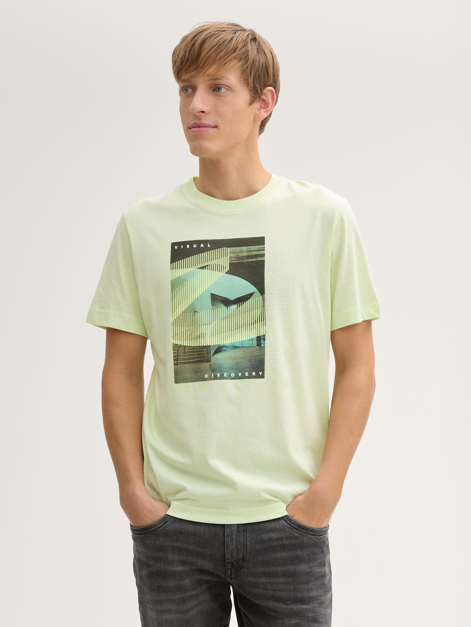 TOM TAILOR T-Shirt T-Shirt mit Foto-Print günstig online kaufen