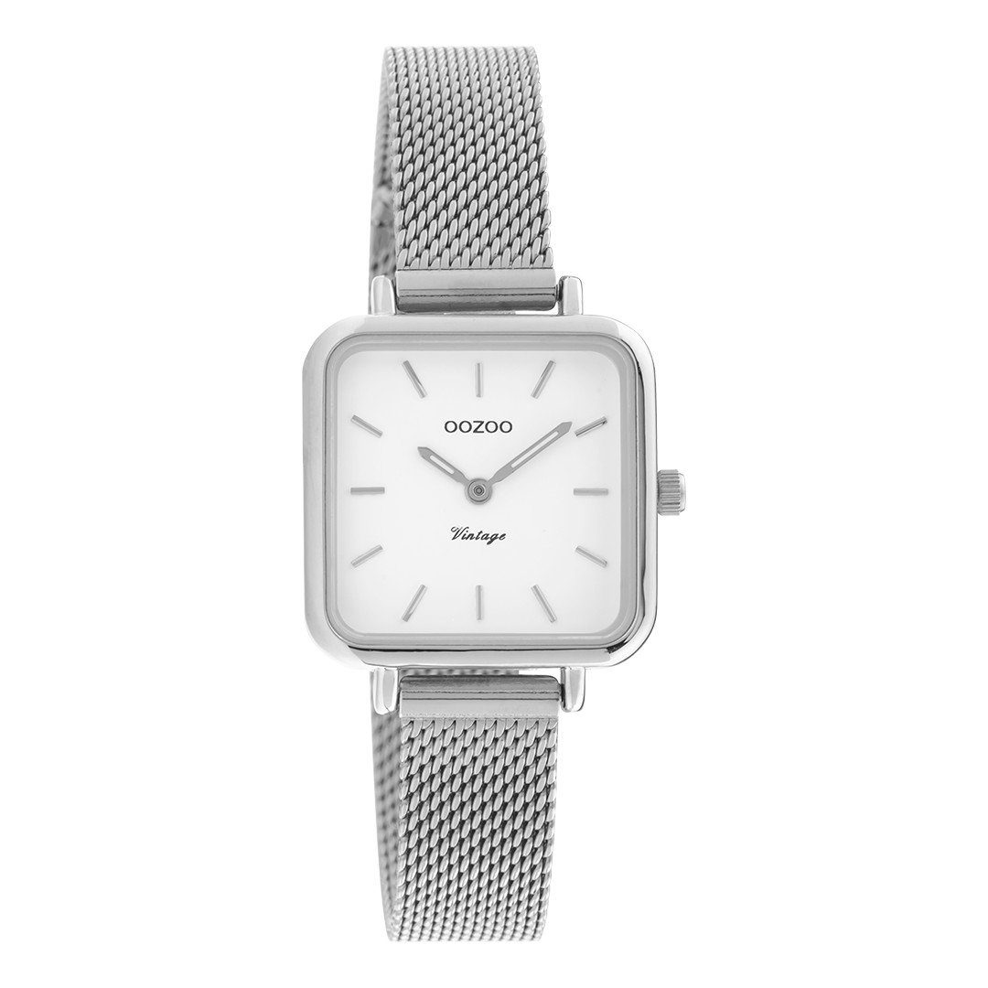 OOZOO Quarzuhr Vintage Damenuhr C20261 Weiss günstig online kaufen