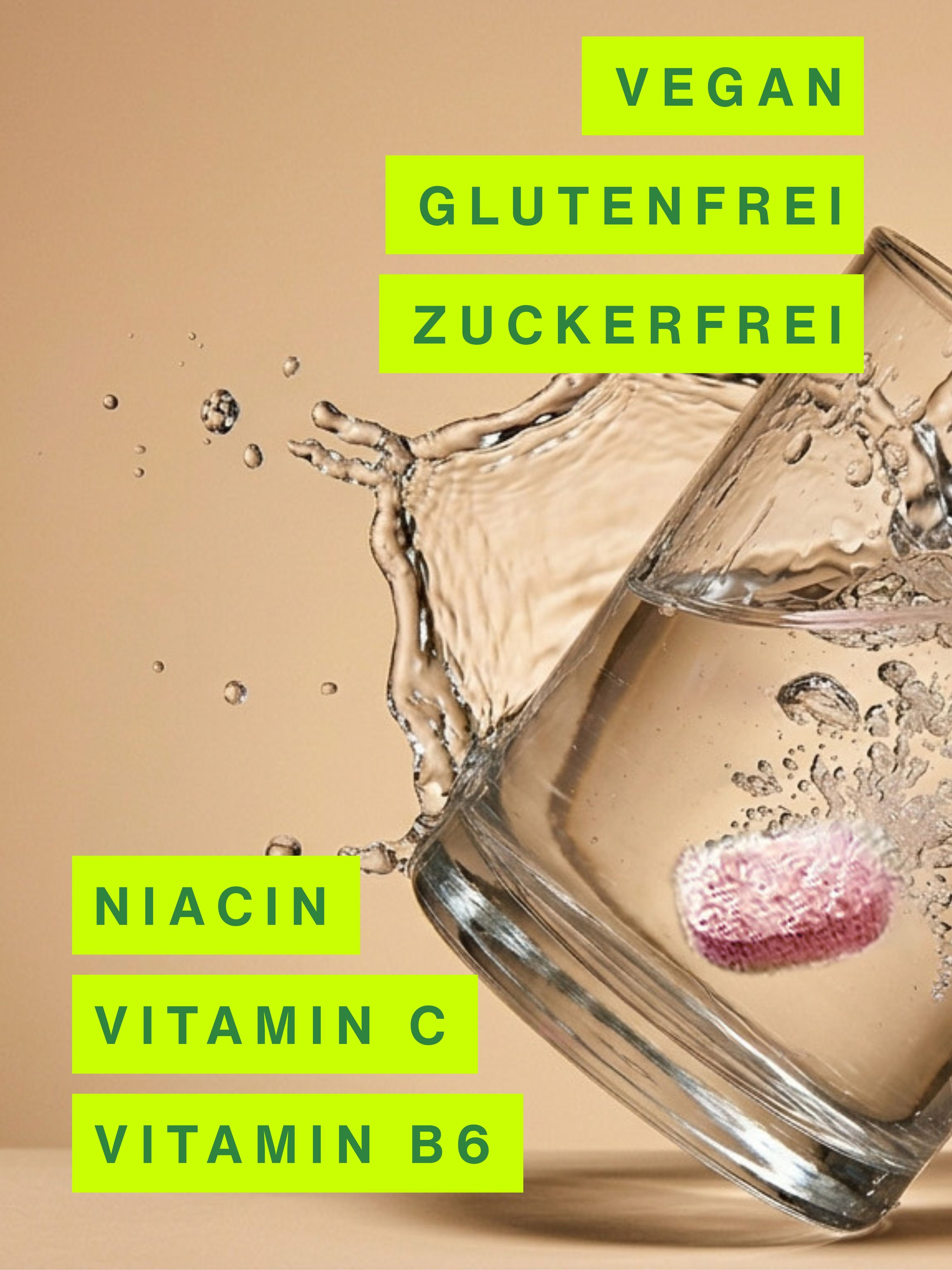 hydrips Getränkewürfel hydrips Getränkewürfel 2er Set, 40er KOFFEIN, (Bundle), Vegan, Glutenfrei, Zuckerfrei – Bild 4 von 5