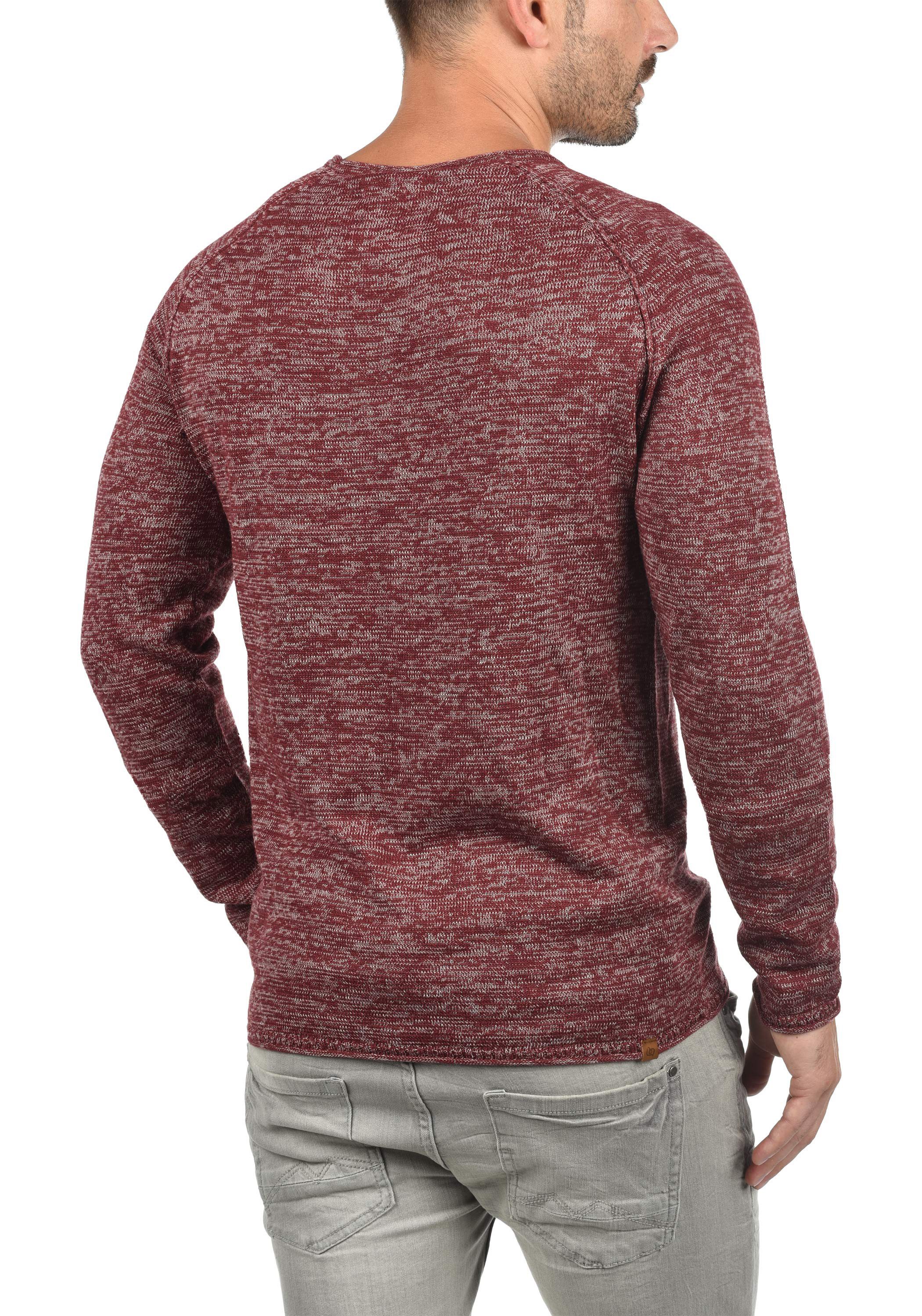 Blend Strickpullover BHDan Stilvoller Strickpullover mit aufgerollten Säumen