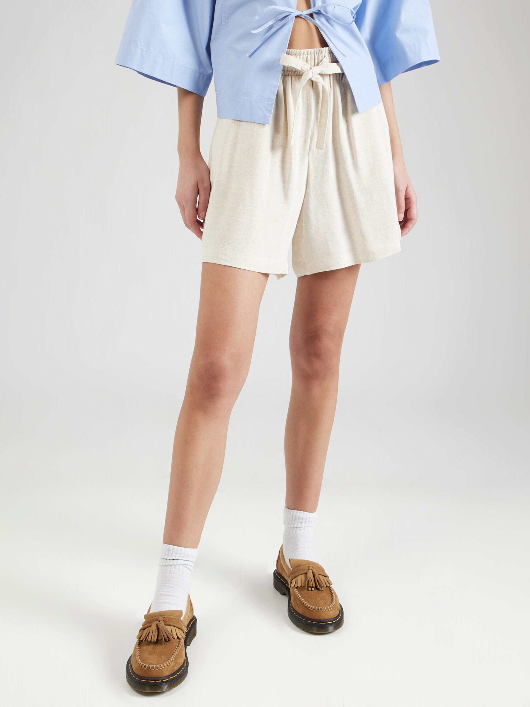 Object Shorts OBJSanne (1-tlg) Drapiert/gerafft