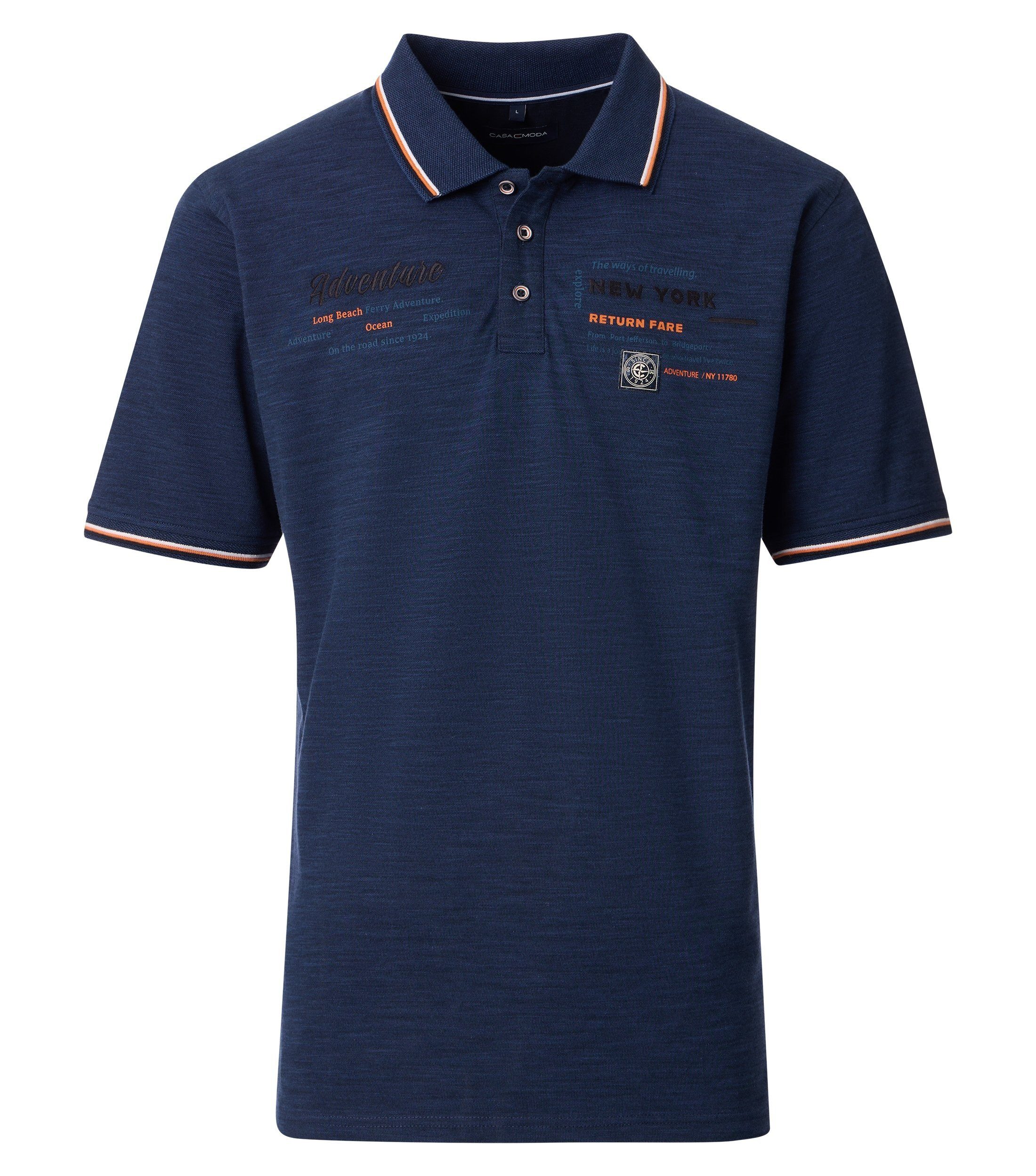 CASAMODA Poloshirt CASAMODA Polo-Shirt uni günstig online kaufen