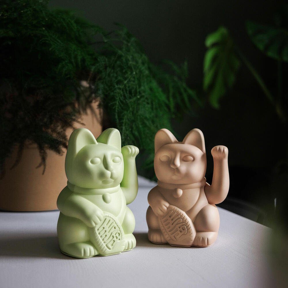 Neko Winkekatze Maneki Products Donkey Green Light Cat Lucky