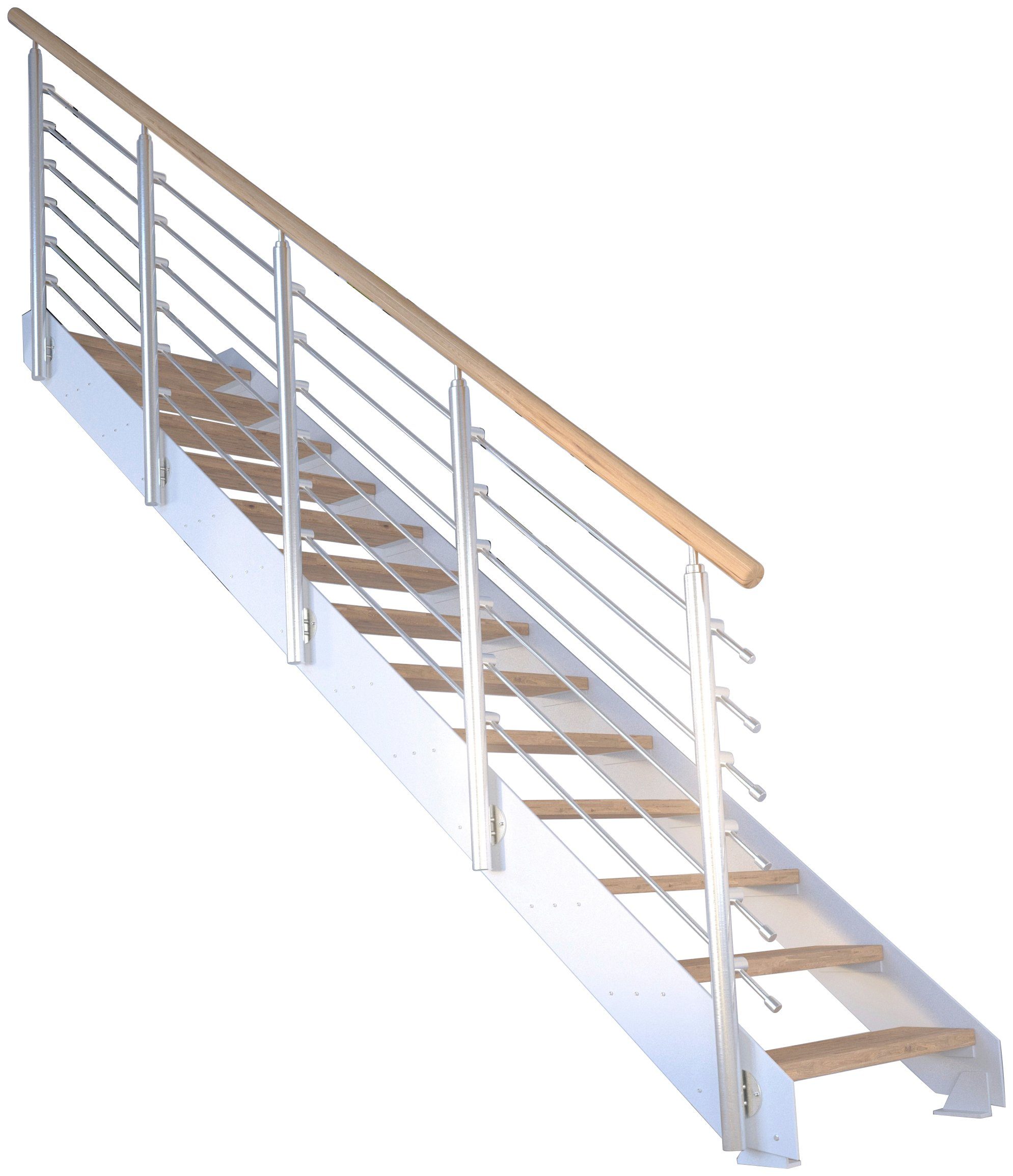 Systemtreppe offen, Geteilte Design, Kos, Stufen Starwood