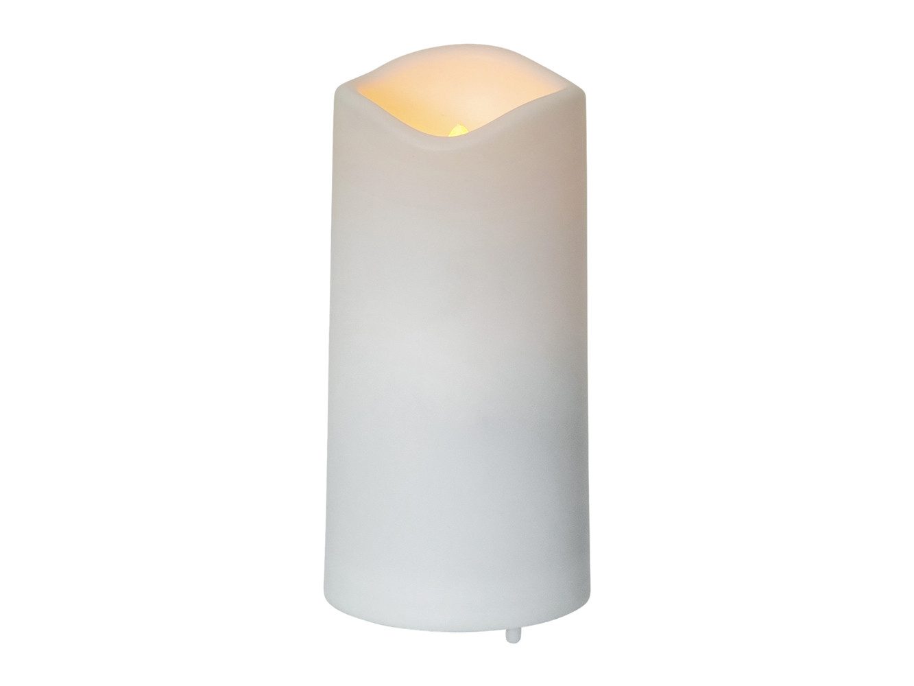 STAR TRADING Grabkerze Serene (1-tlg), LED Kerze weiß 5x10cm Timer Sensor w günstig online kaufen