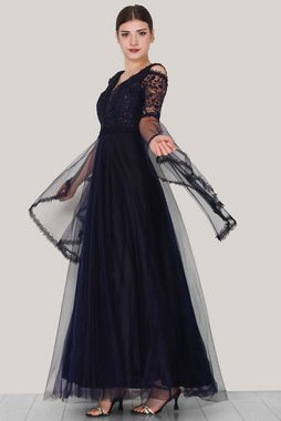 Modabout Abendkleid Langes Maxikleid Hochzeitskleid Für Damen - NELB0553D8782LCV (1-tlg)