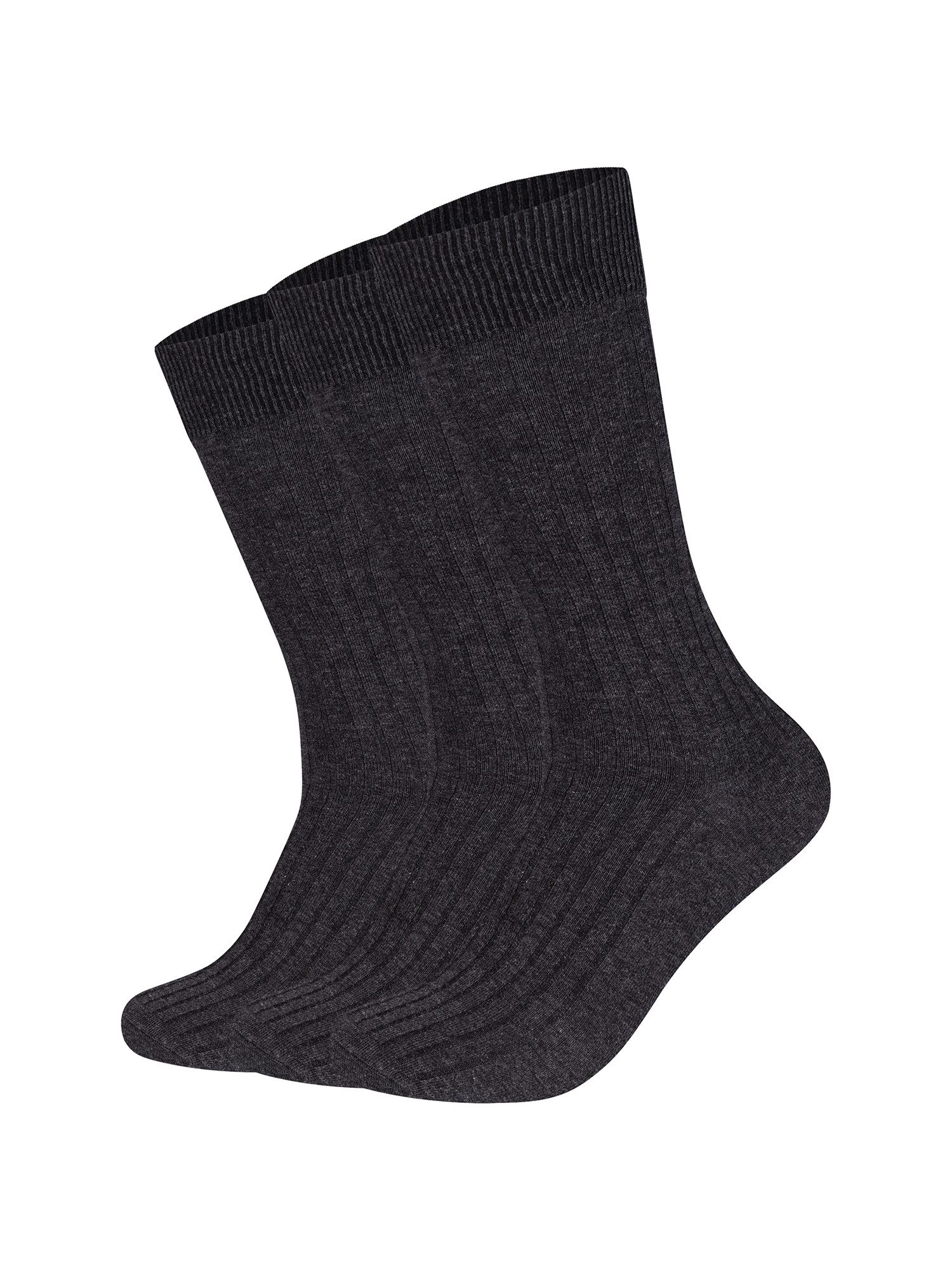 Socken comfort fine rib 3er Pack