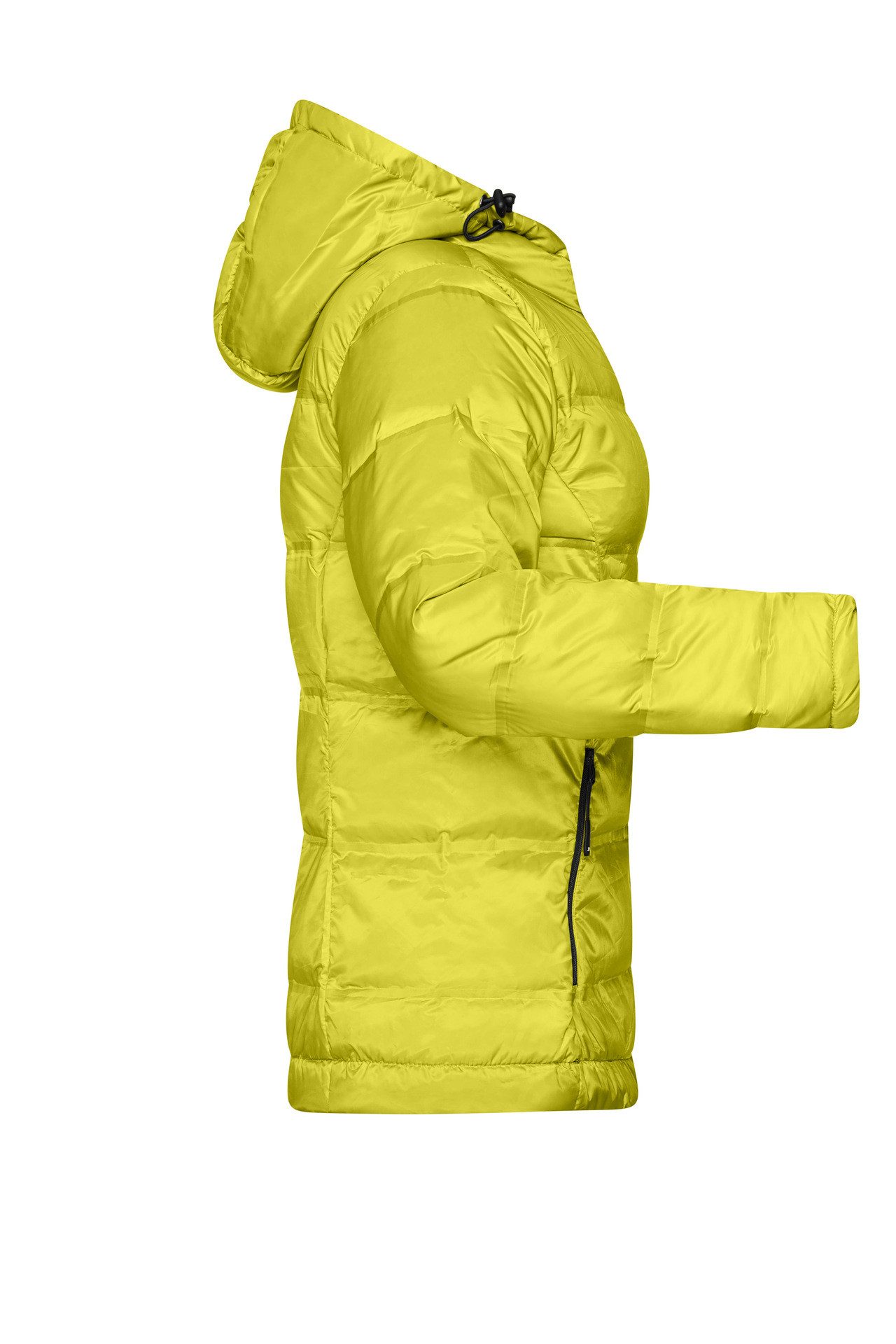 James & Nicholson Daunenjacke Leichte und taillierte Damen Daunenjacke in Glanzoptik JN1151 Softes, leichtes, wind- und wasserabweisendes Material – Bild 4 von 4