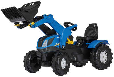 rolly toys® Tretfahrzeug New Holland, Kindertraktor mit Lader