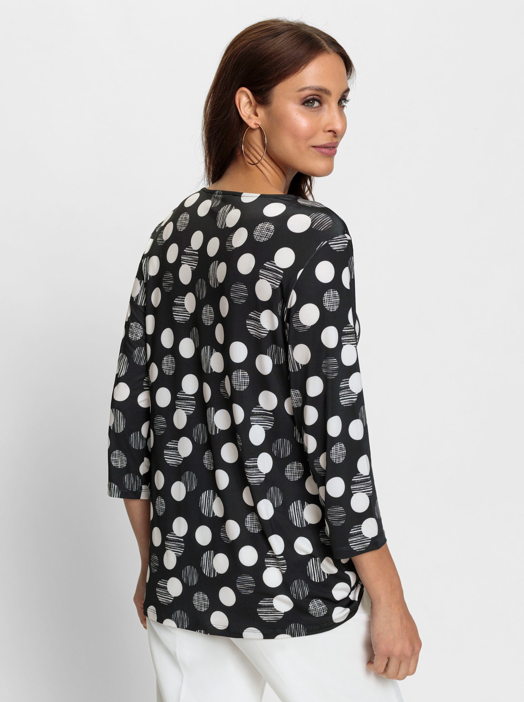 Lady Print-Shirt "Rundhals-Shirt", (1 tlg.) günstig online kaufen