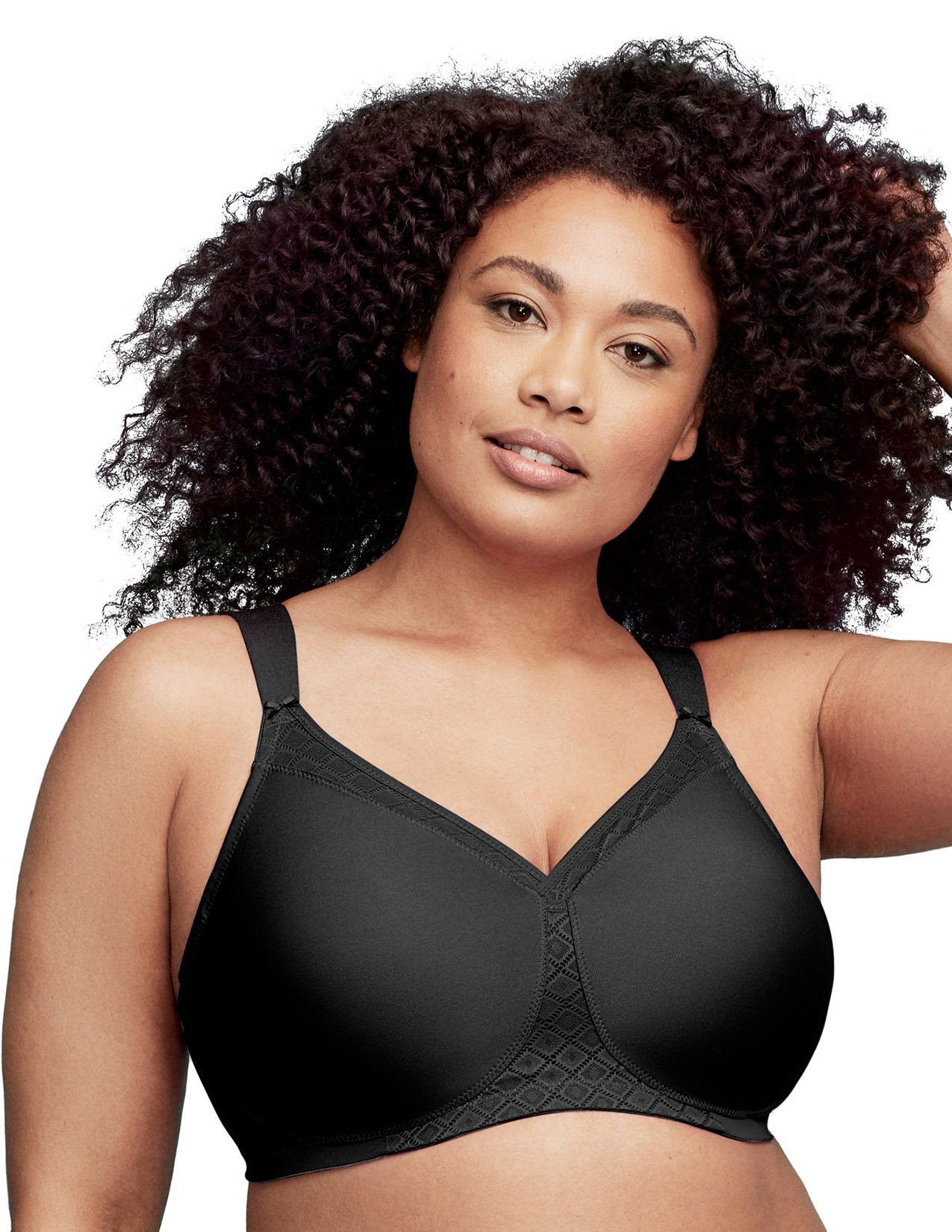 GLAMORISE Bügelloser BH Schulter Soft T-Shirt BH