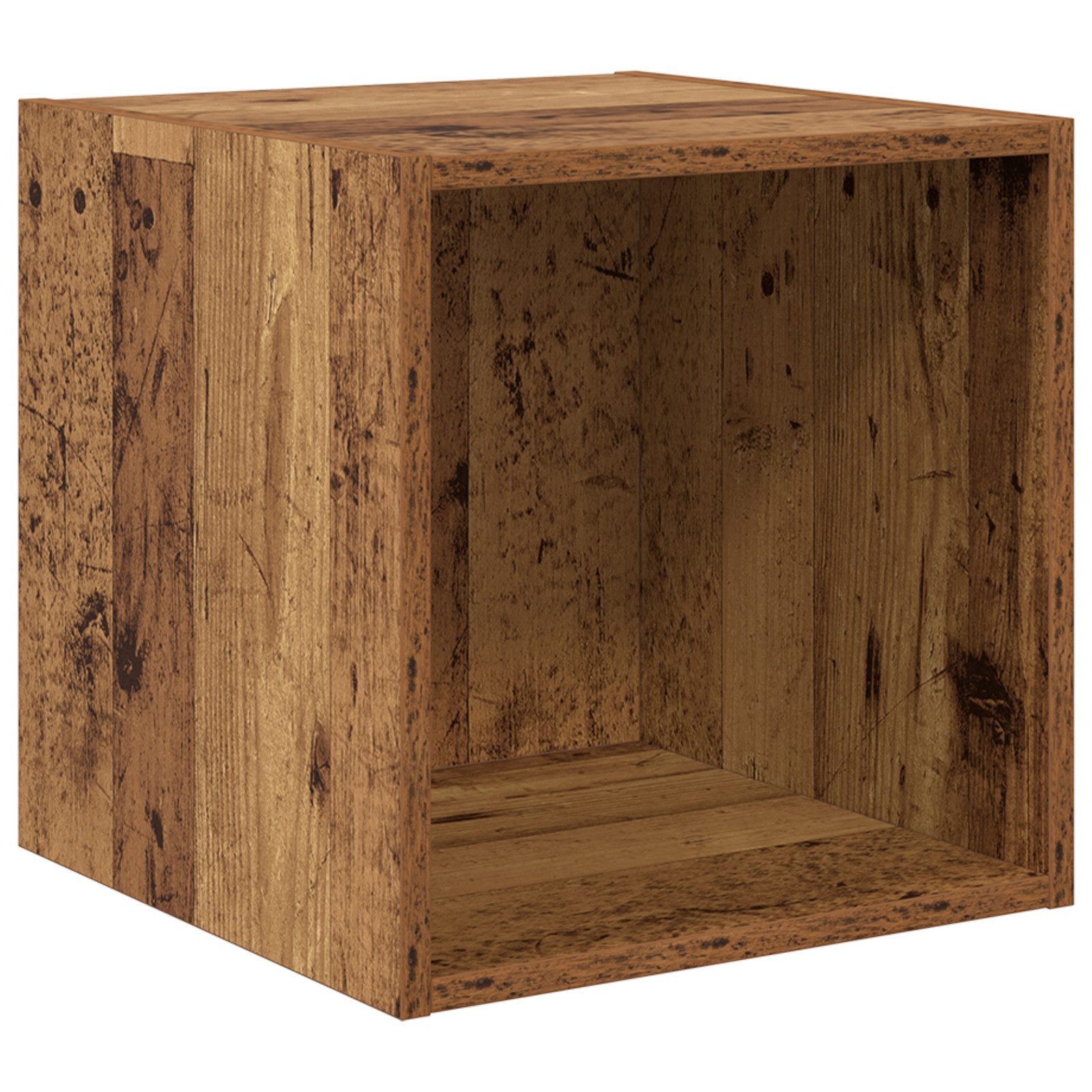 vidaXL Regal Wandschrank Altholz 37 x günstig online kaufen