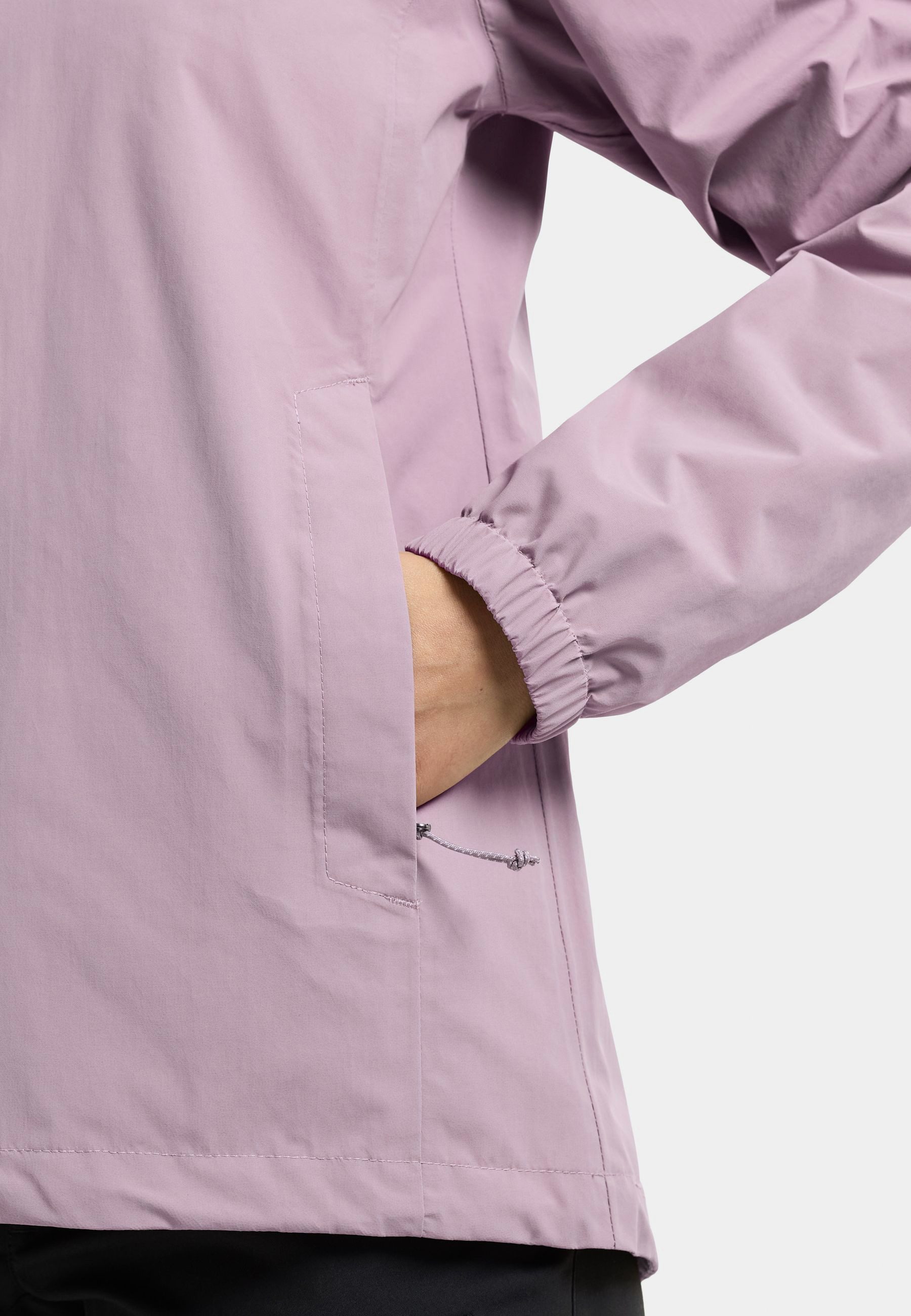 Didriksons Outdoorjacke Damen Regenjacke Wasserdicht VARJA mit Kapuze mit Taschen – Bild 5 von 5