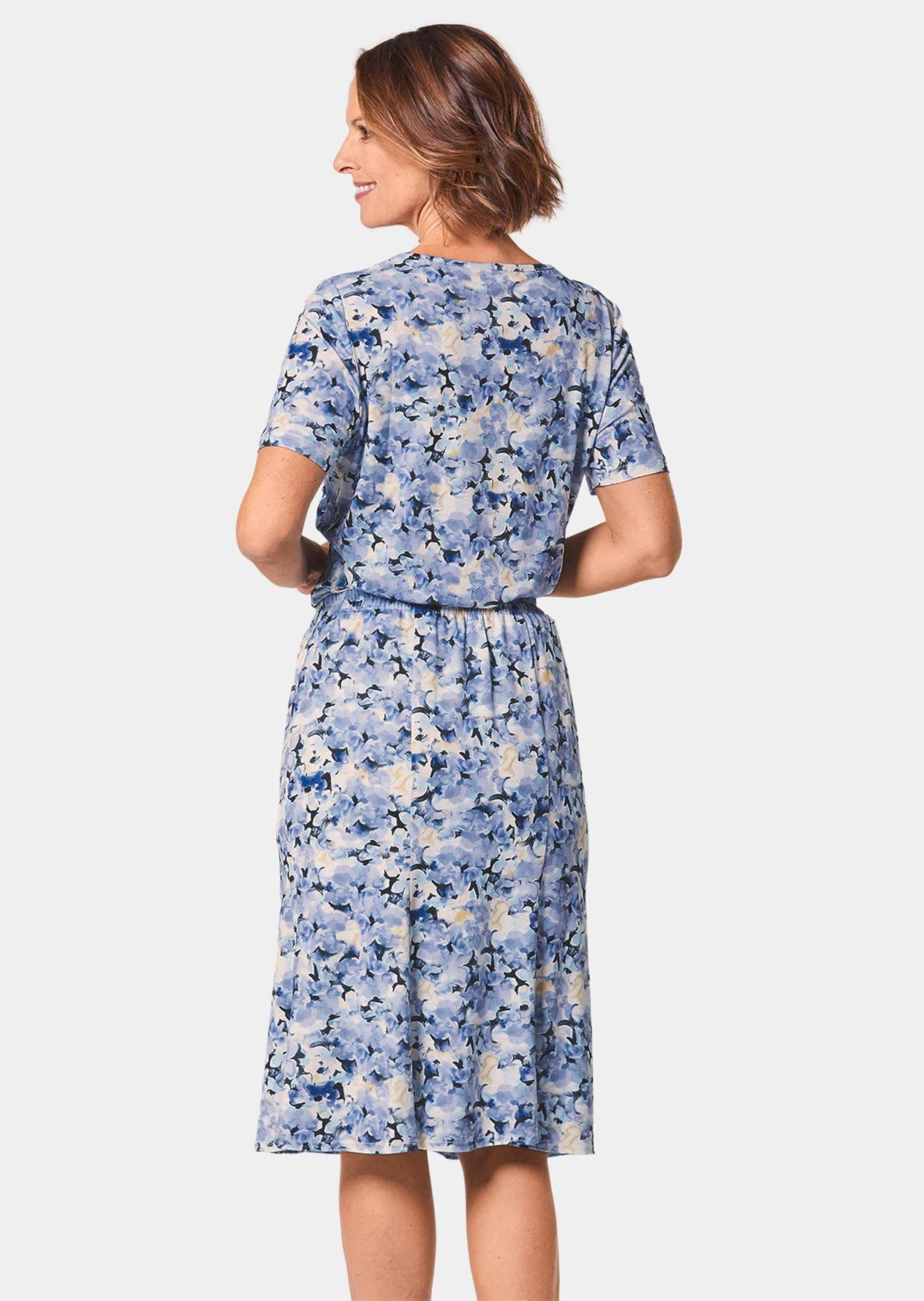 GOLDNER 2-in-1-Kleid Weich fließender Slinky-Zweiteiler günstig online kaufen