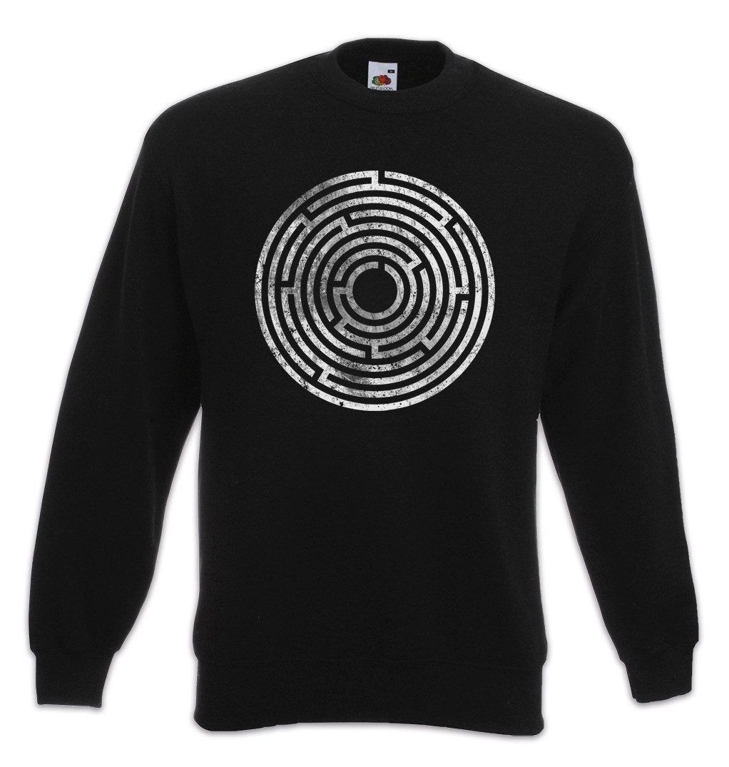 Sweatshirt Circle Maze Sweatshirt Kreis Kreisel Spirale Hypnose Hypnotiseur Maze