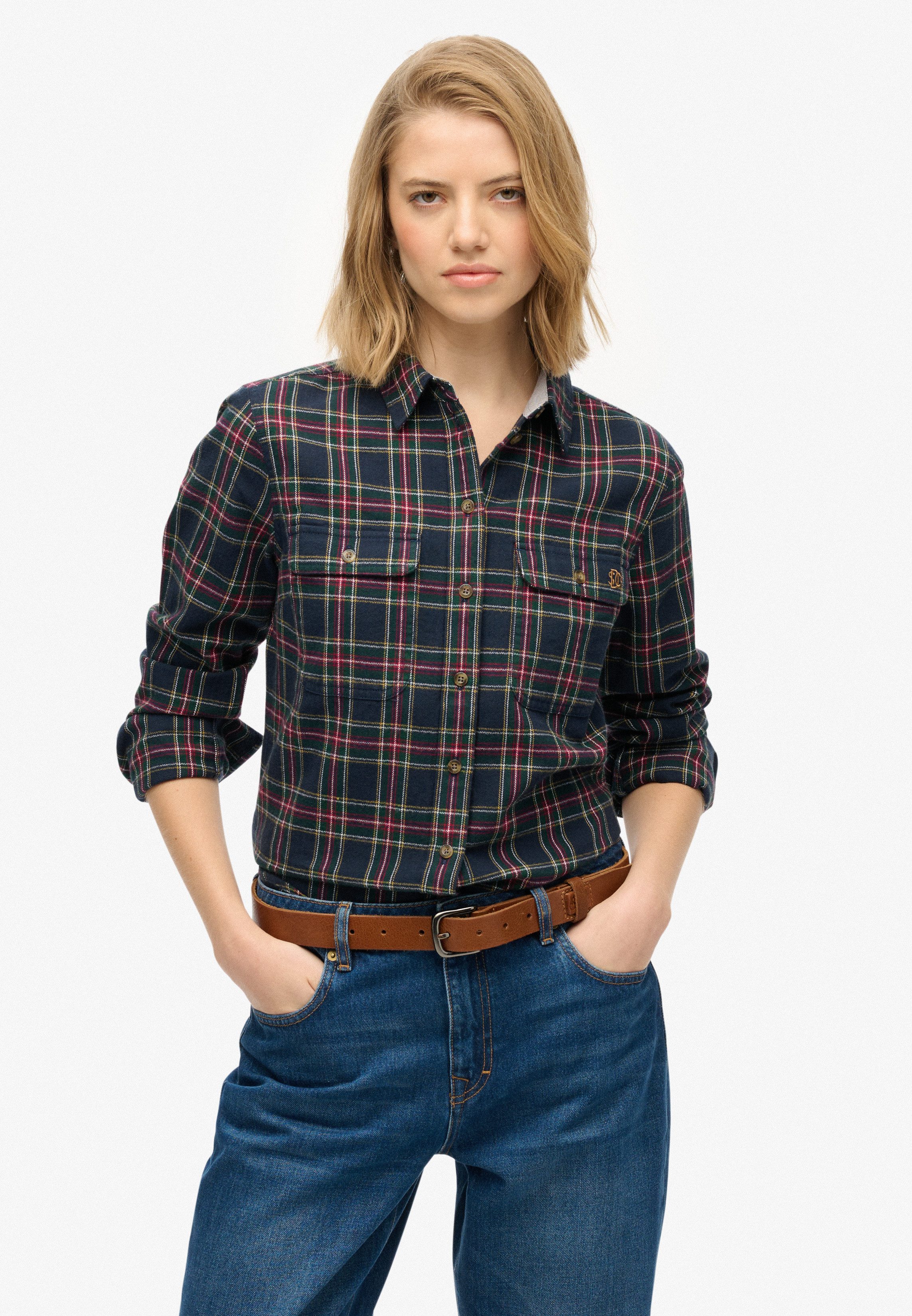 Superdry Karobluse LUMBERJACK CHECK FLANNEL SHIRT günstig online kaufen
