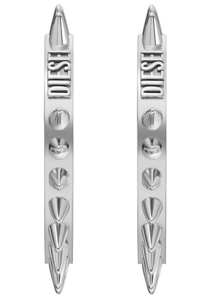 Diesel Paar Creolen Schmuck Edelstahl Oh... Diesel Paar Creolen Schmuck Edelstahl Oh...