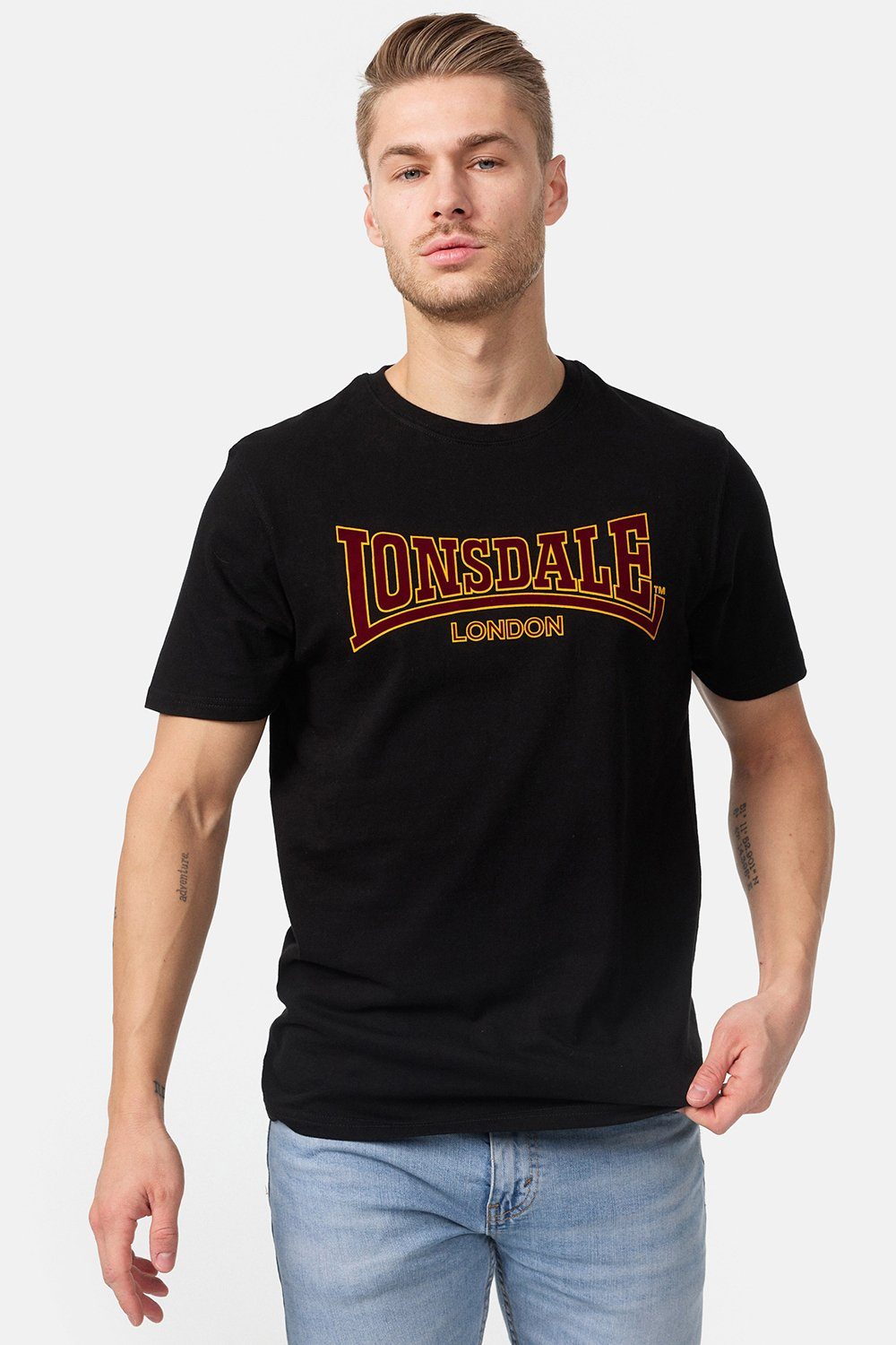 Lonsdale T-Shirt CLASSIC Black