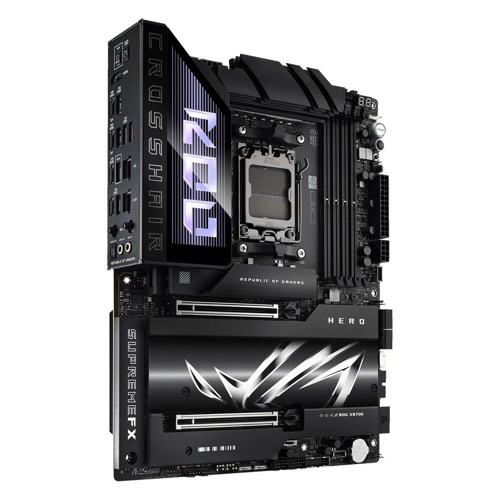 Asus ROG CROSSHAIR X870E HERO Mainboard, ATX DDR5 PCIe 5.0 WiFi 7 AM5 – Bild 3 von 5