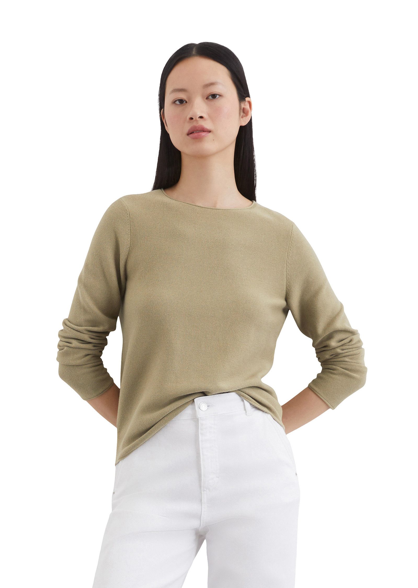 Strickpullover aus softem Organic Cotton