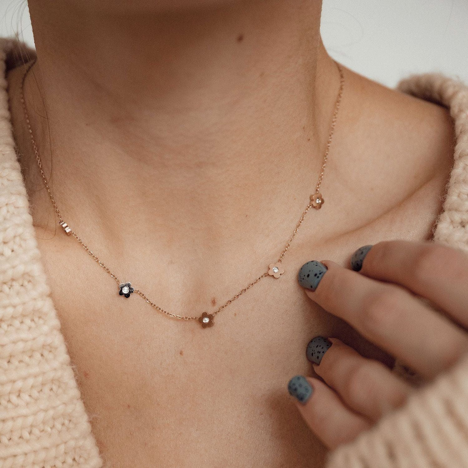 Hey Happiness Ohrring und Ketten Set günstig online kaufen