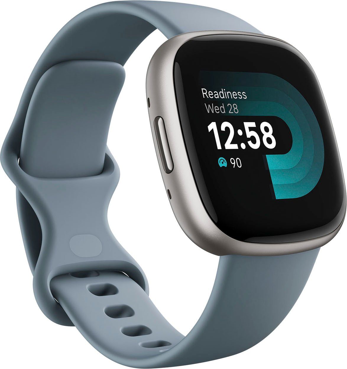 fitbit by Google Versa 4 Fitness-Smartwatch Smartwatch (FitbitOS5), inkl. 6 Monate Fitbit Premium Mitgliedschaft