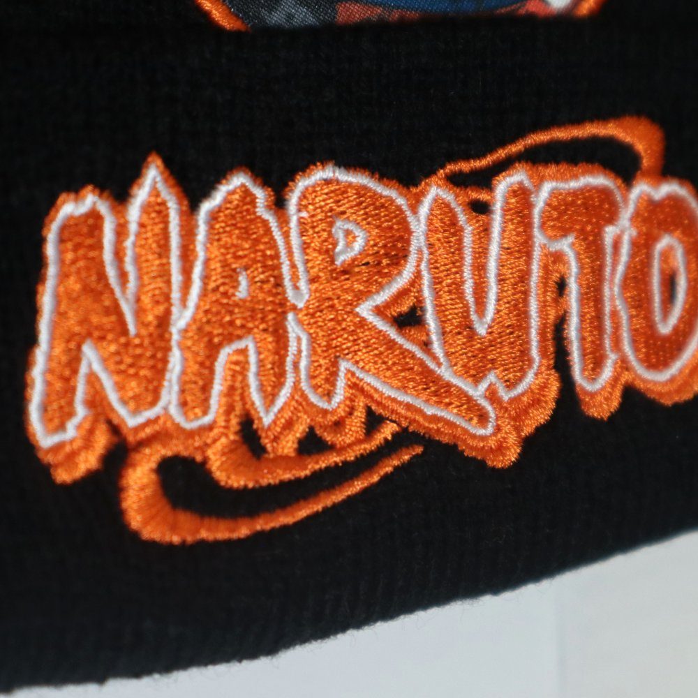 Naruto Fleecemütze Anime Naruto Shippuden Jungen Wintermütze Mütze Gr. 54/56