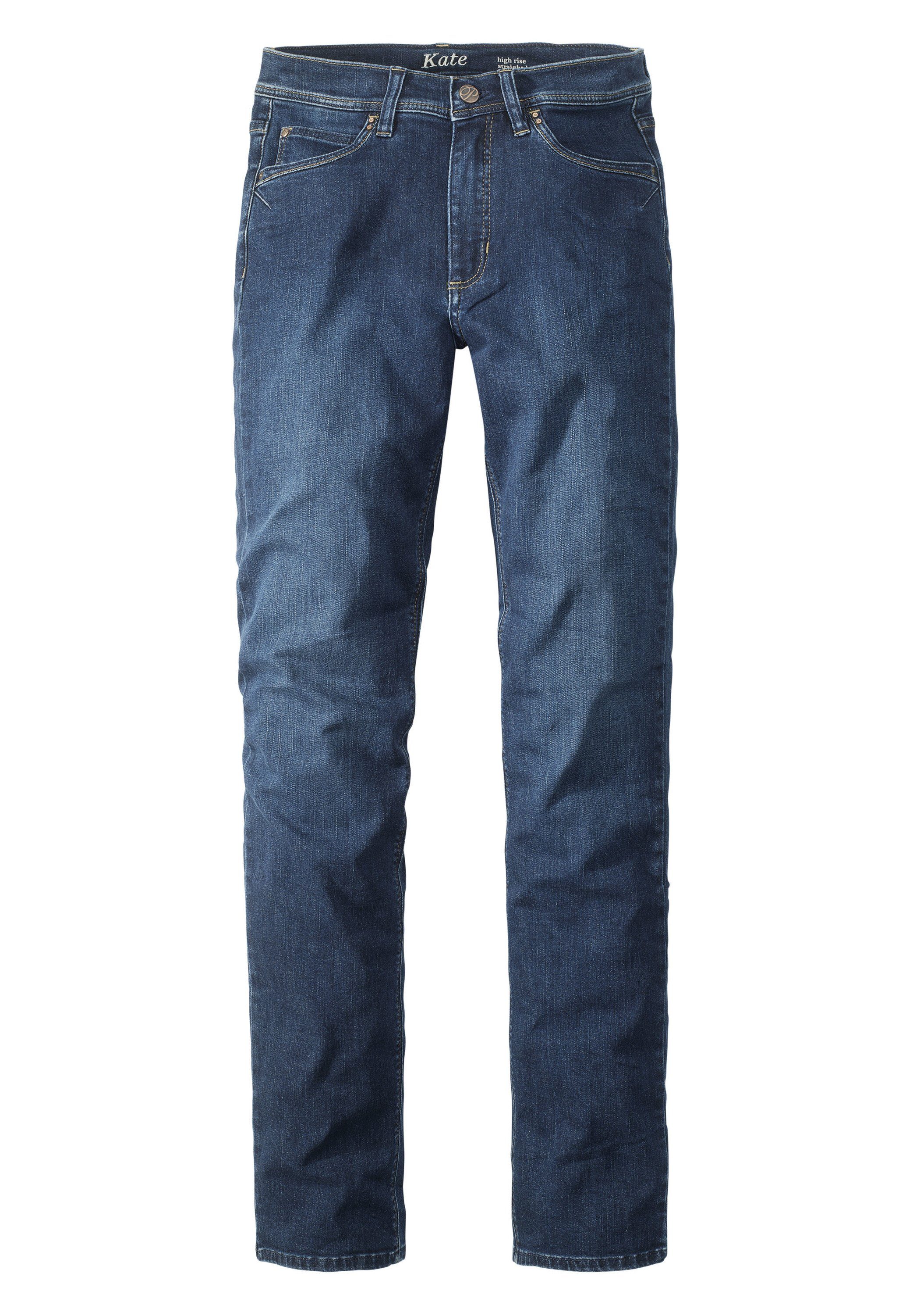 Paddock's KATE used dark blue 5-Pocket-Jeans