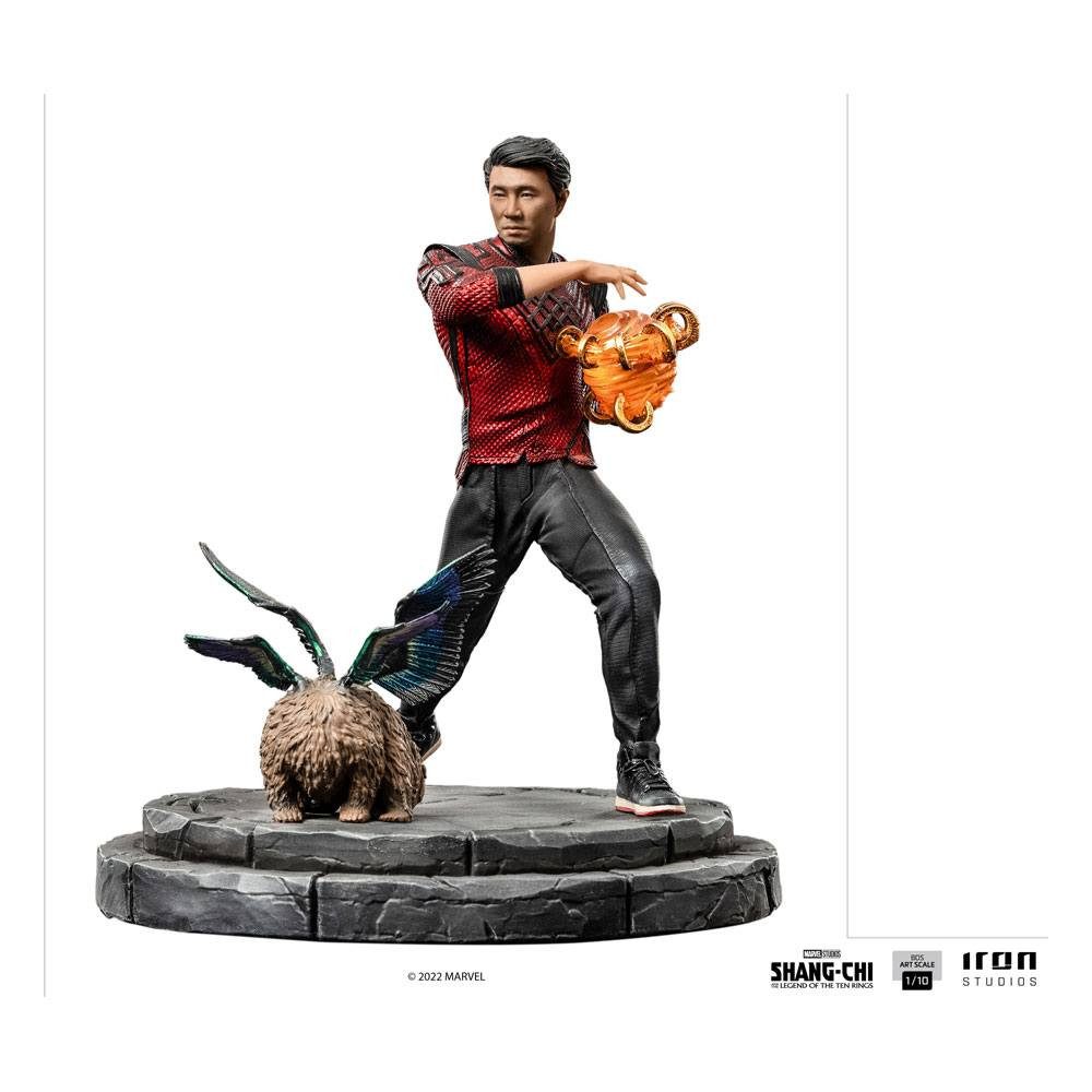 Iron Studios Merchandise-Figur Shang-Chi and the Legend of the Ten Rings BDS Shang-Chi & Morris 19 cm