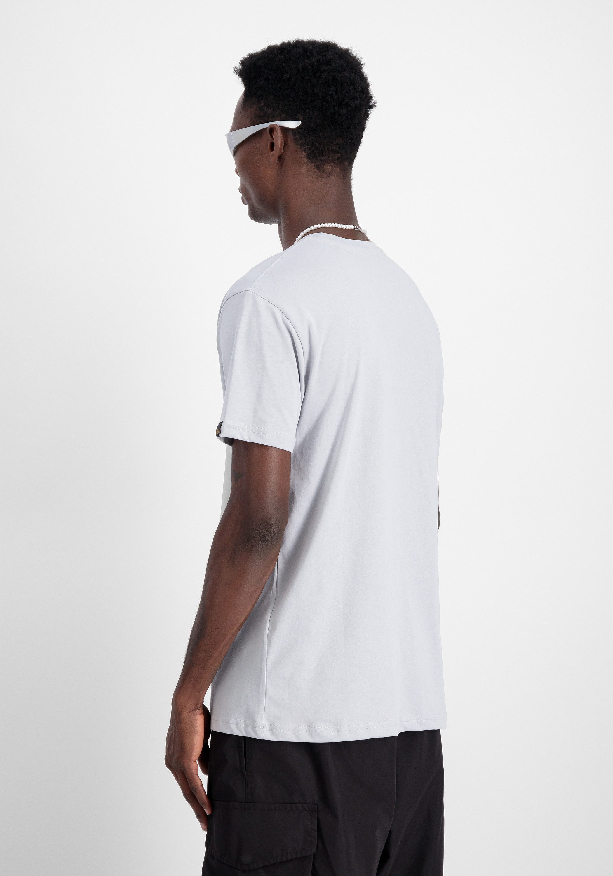 Alpha Industries T-Shirt Satin Logo T-Shirt