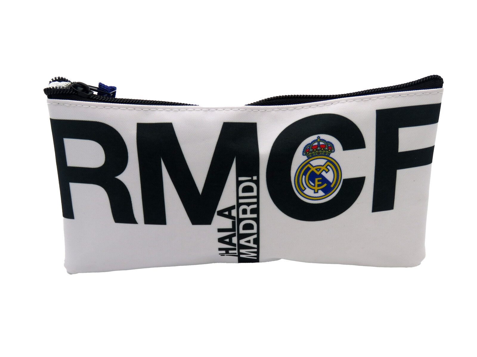 Real Madrid Federmäppchen 22,5 × 12 × 1 cm Mäppchen mit Reißverschluss für Schule und Büro, (1-tlg)