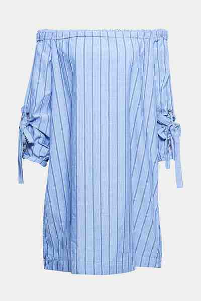 EDC BY ESPRIT Offshoulder-Kleid aus Organic Cotton