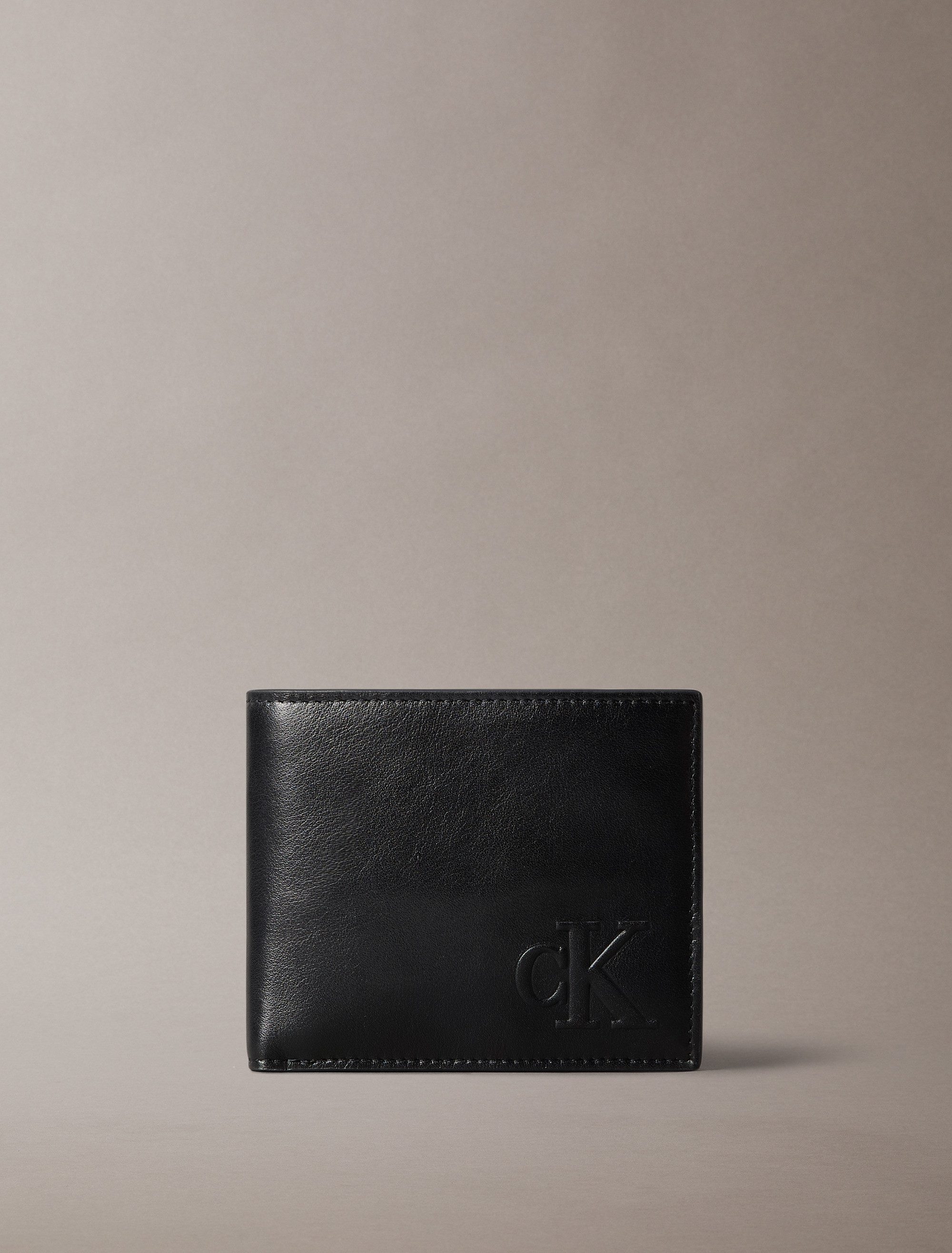 Calvin Klein Jeans Geldbörse SCLPTD IMPRSSN BLLFL, Geldbeutel, Herren Portemonnaie mit CK-Logo