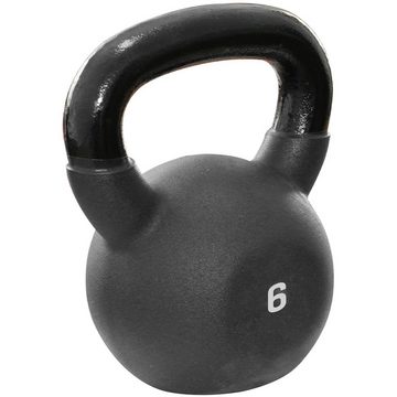 Sporttrend 24 Kettlebell Kettlebell 6kg, Kugelhantel Hantel, Schwunghantel Fitnesskugel Fitnesshantel Hantel Hanteln